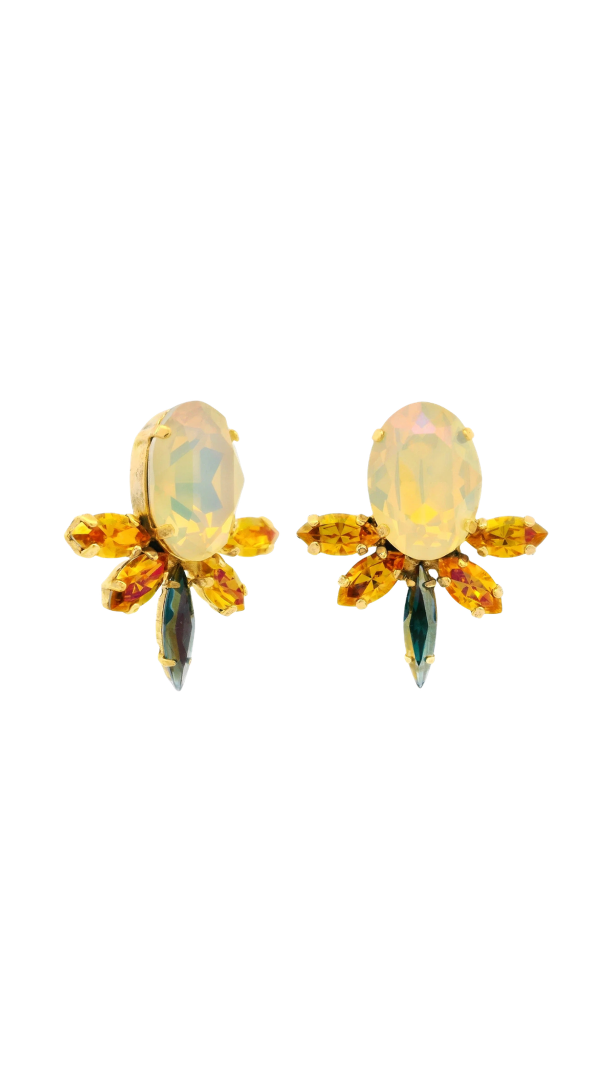 JULIETTE "MAMMA" EARRINGS, full view on white