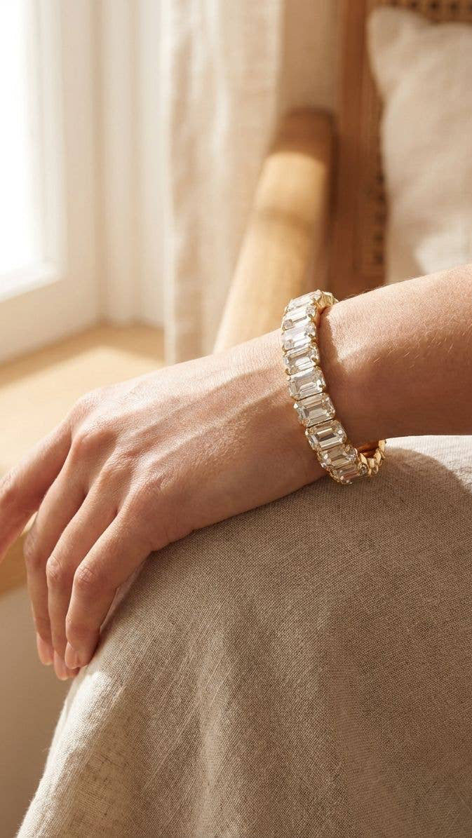 7 inch Octavia Stretch Bracelet
