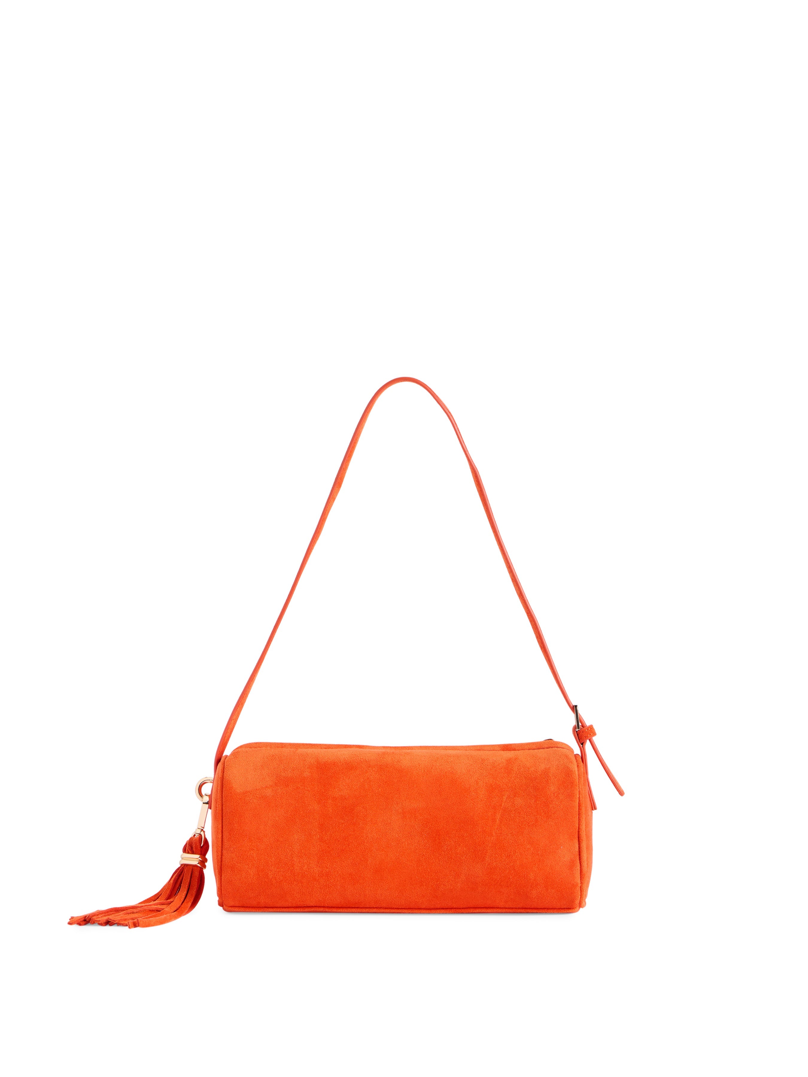 01-07-217OR Orange Kylie Barrel Shoulder Bag - Shiraleah