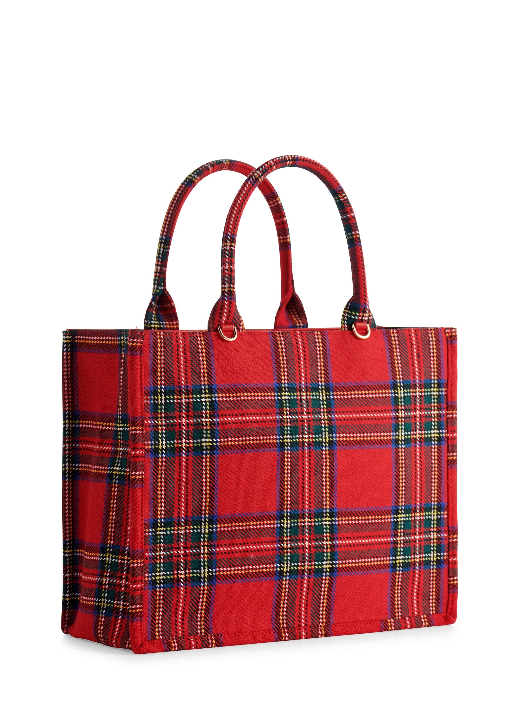 Scottie Plaid Tote