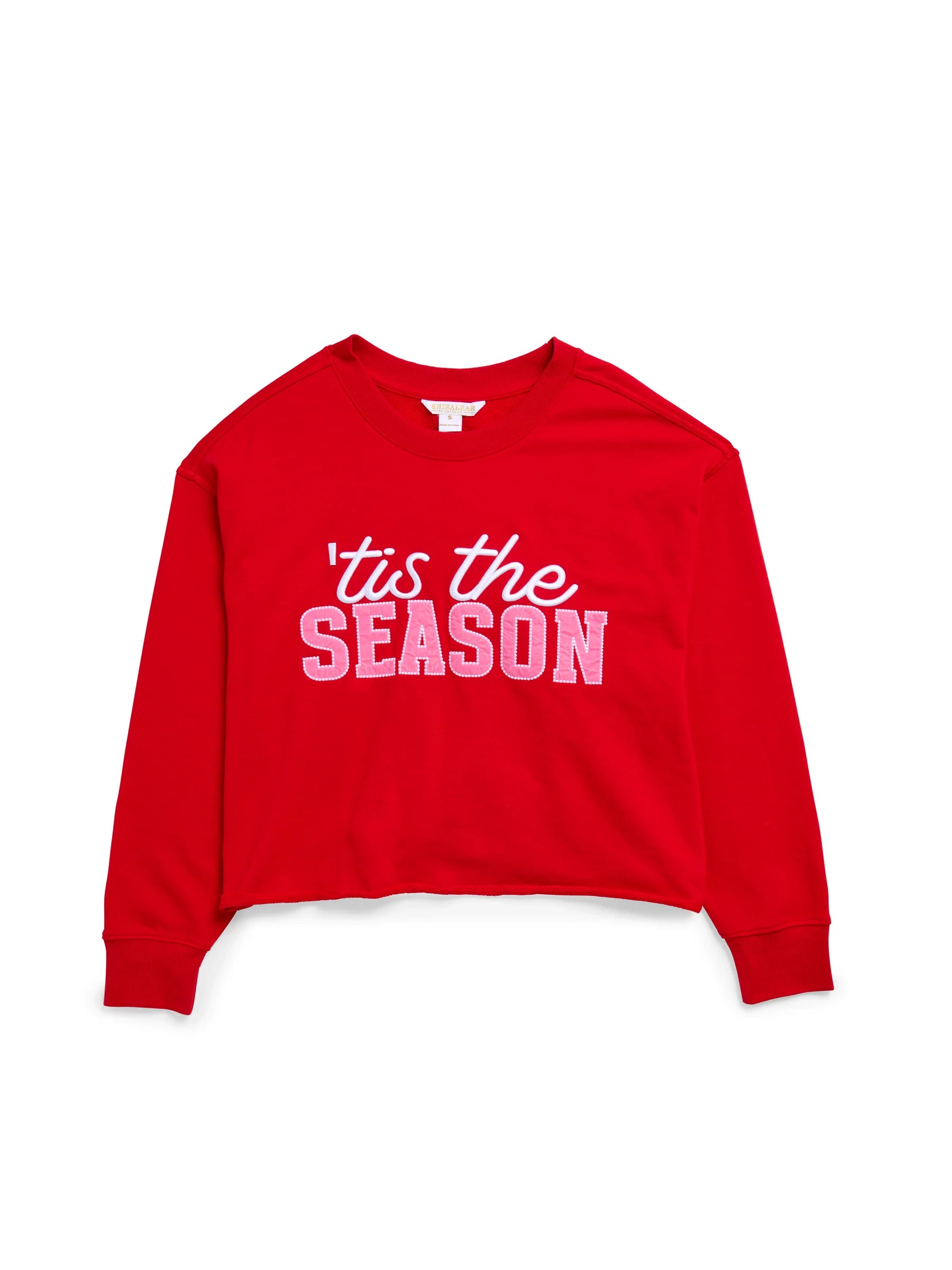 TIS THE SEASON Sweatshirt/Red