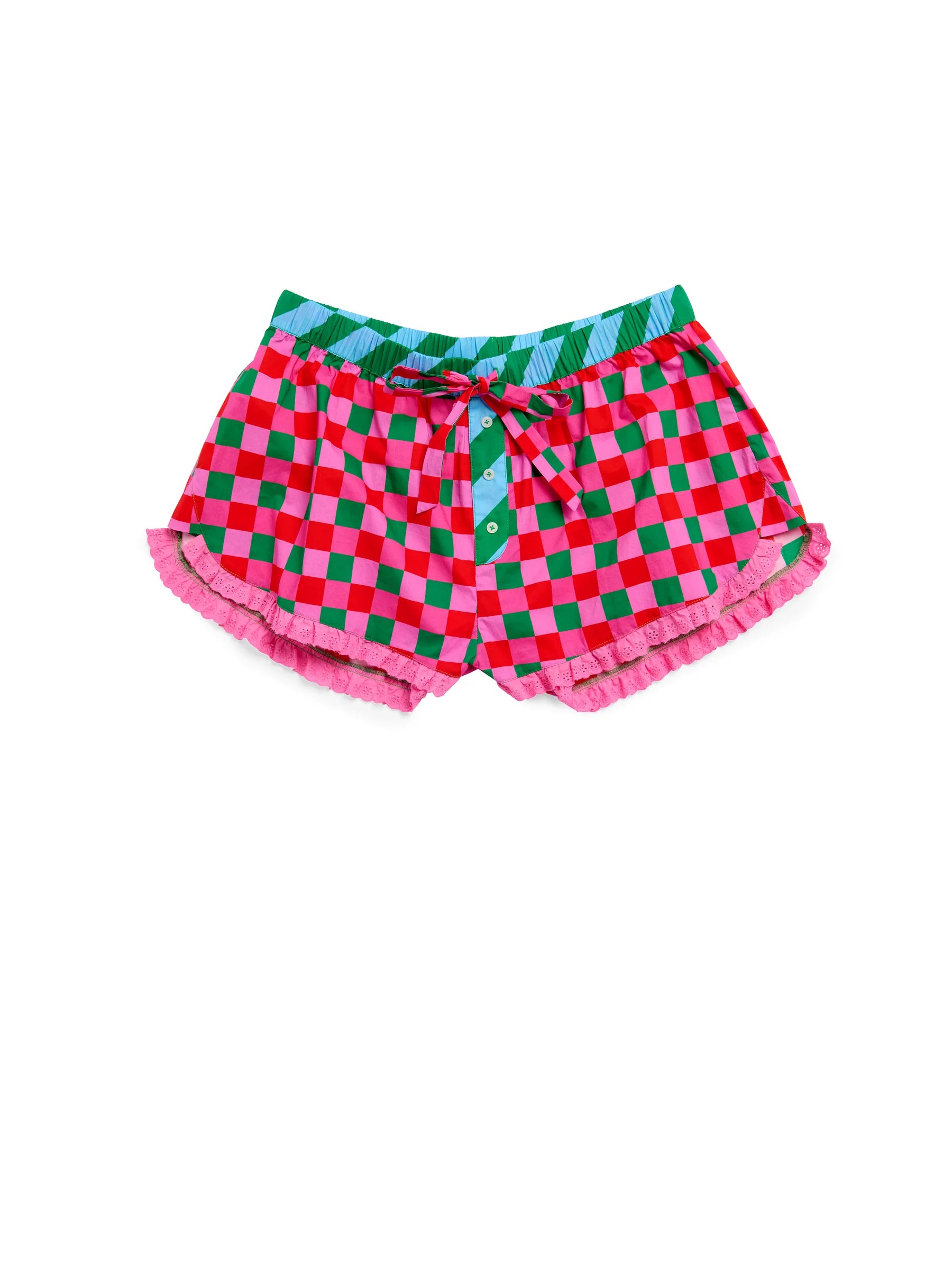 Checkered Boxer Shorts - The BLVD