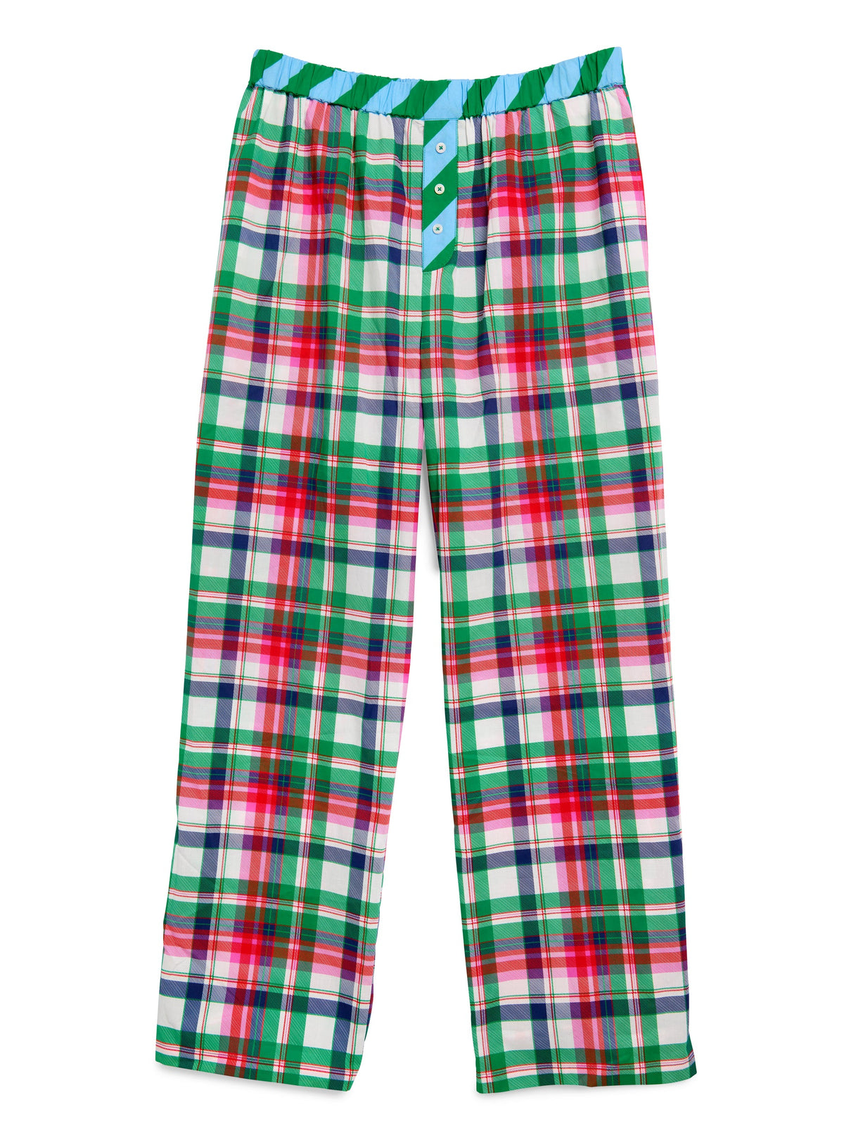 Plaid Boxer Pants - Multi