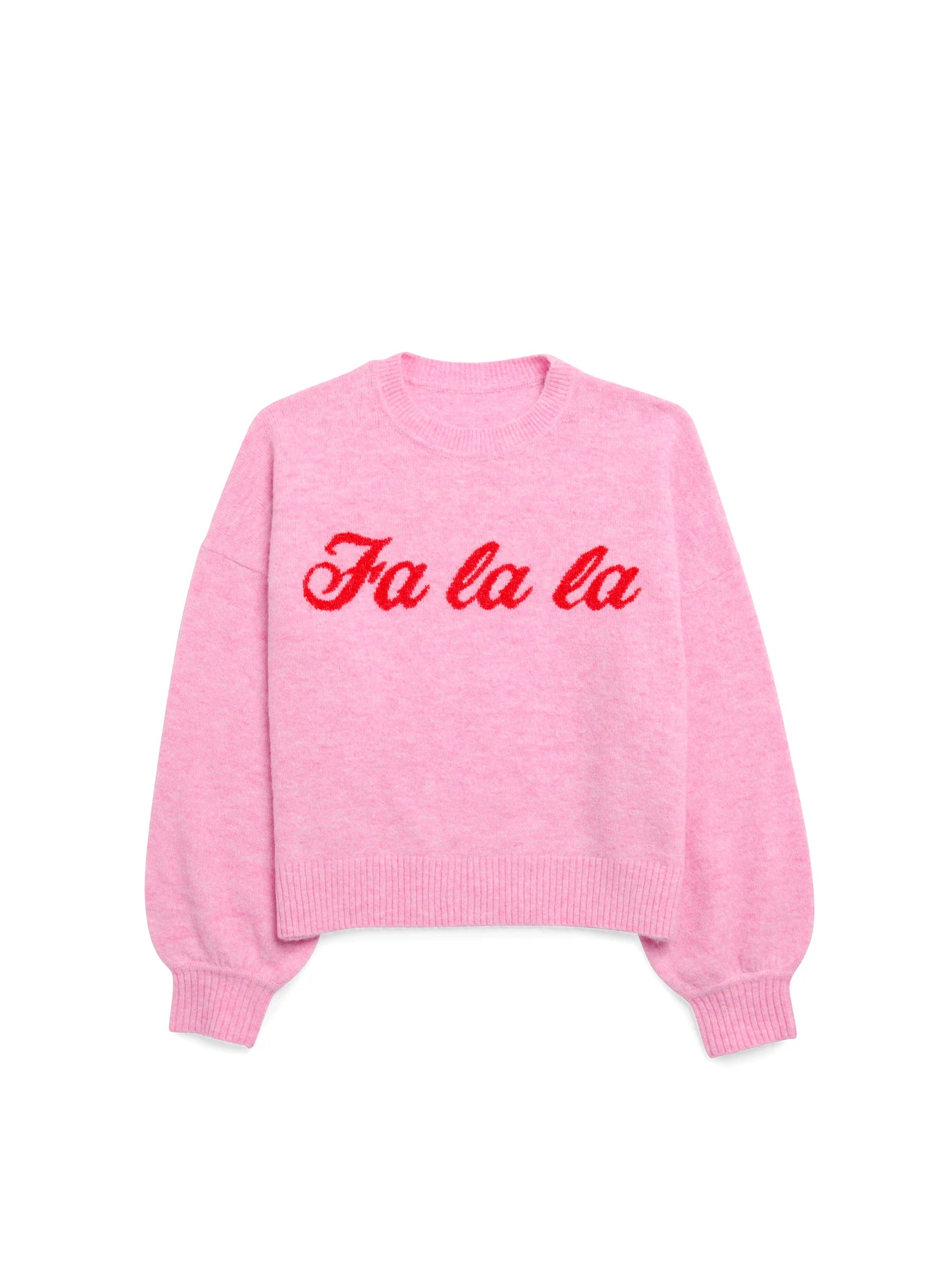 FA LA LA Sweater/Blush