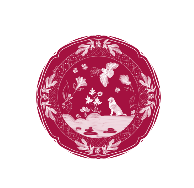 College Station Dog Dinner Paper Plates - 8