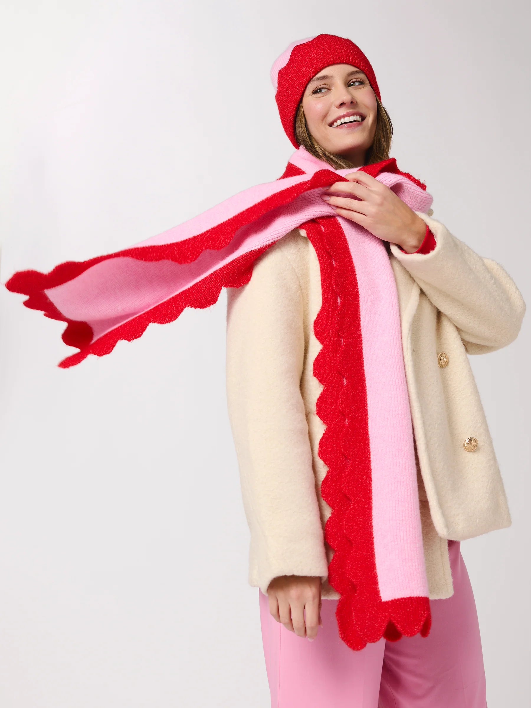 Melody Scarf/Pink - The BLVD