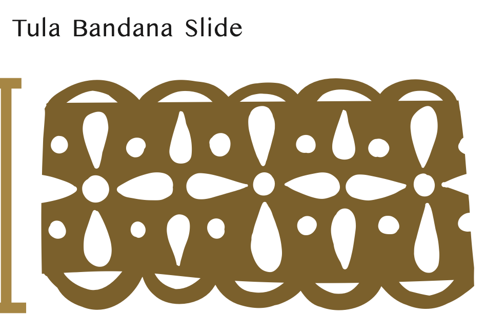 Tula Brass Bandana Slide Ring - The BLVD