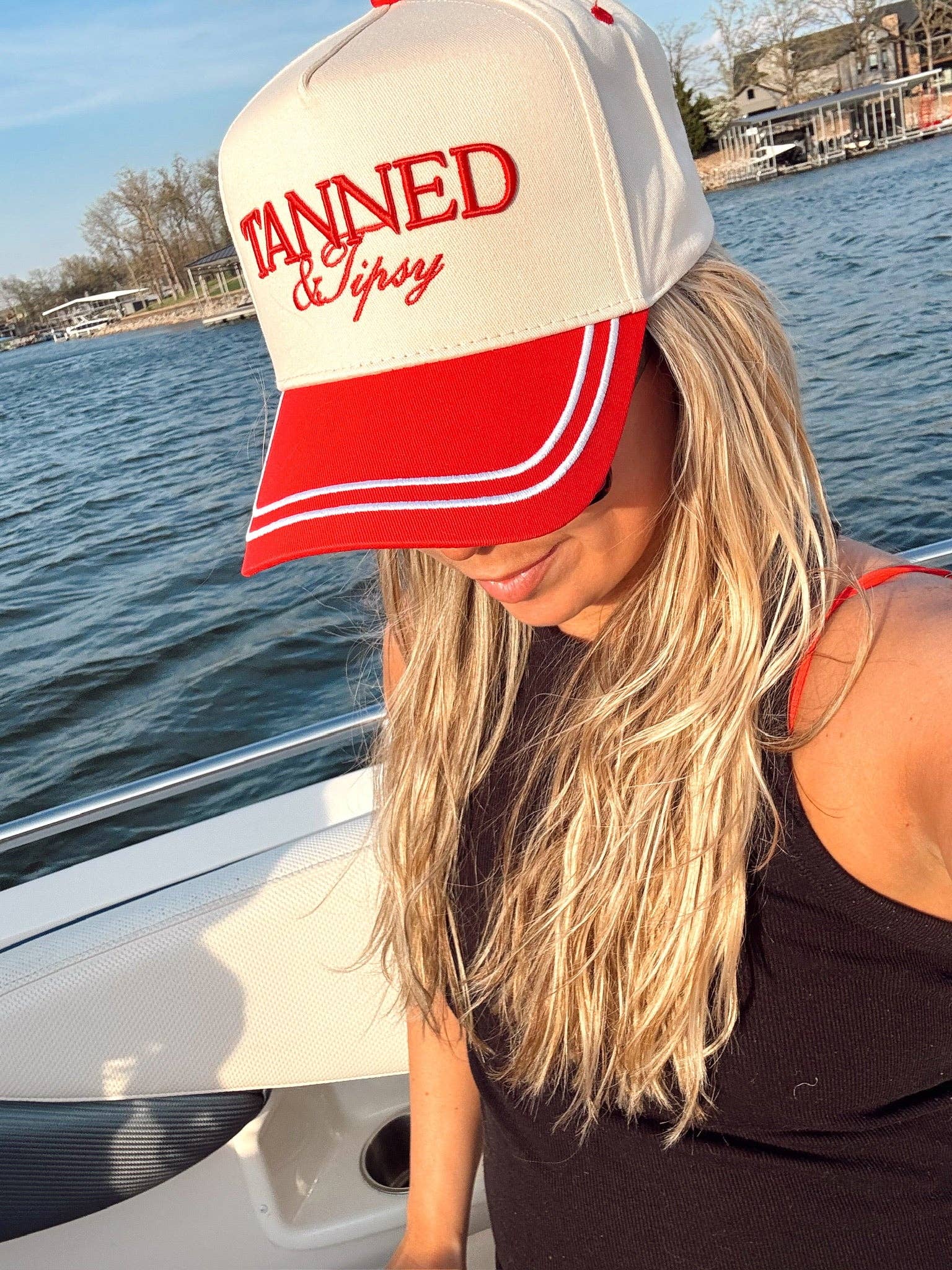 Tanned & Tipsy Trucker Hat