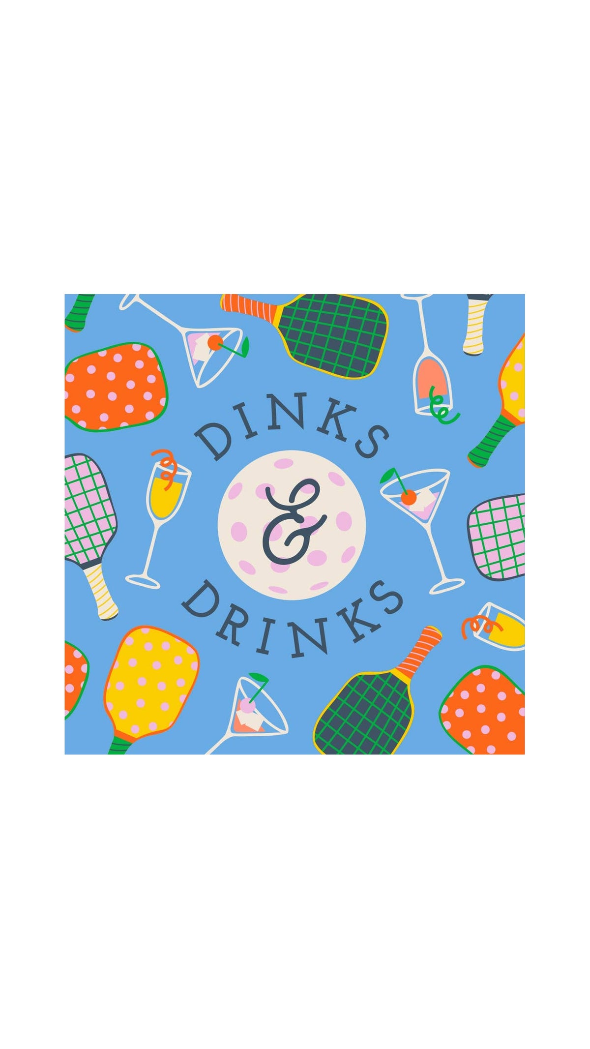 Funny Pickleball Napkins/Dinks and Drinks - The BLVD