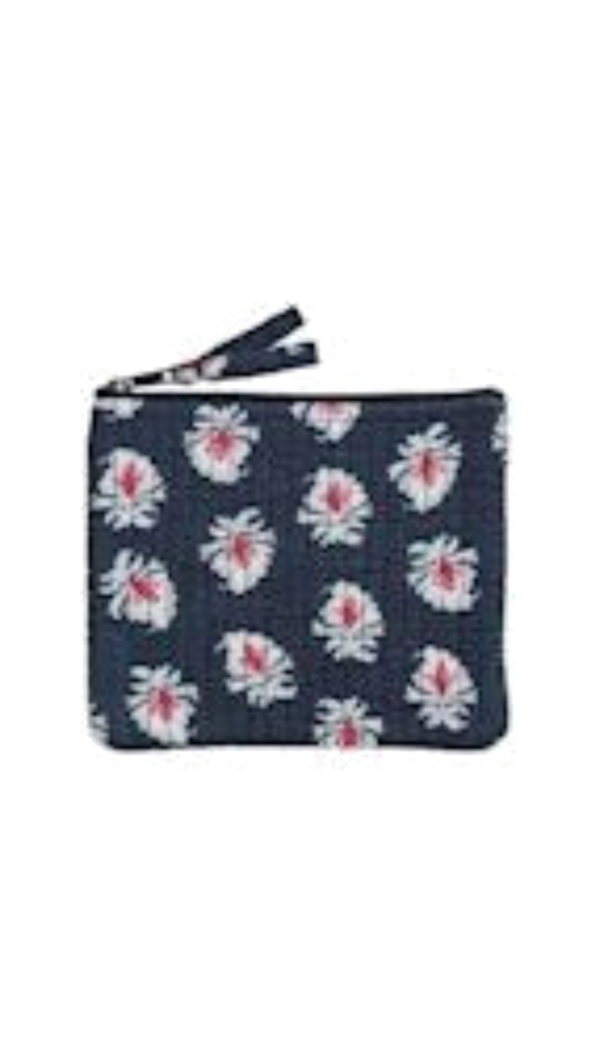 Navy Americana Small Block Print Case - The BLVD