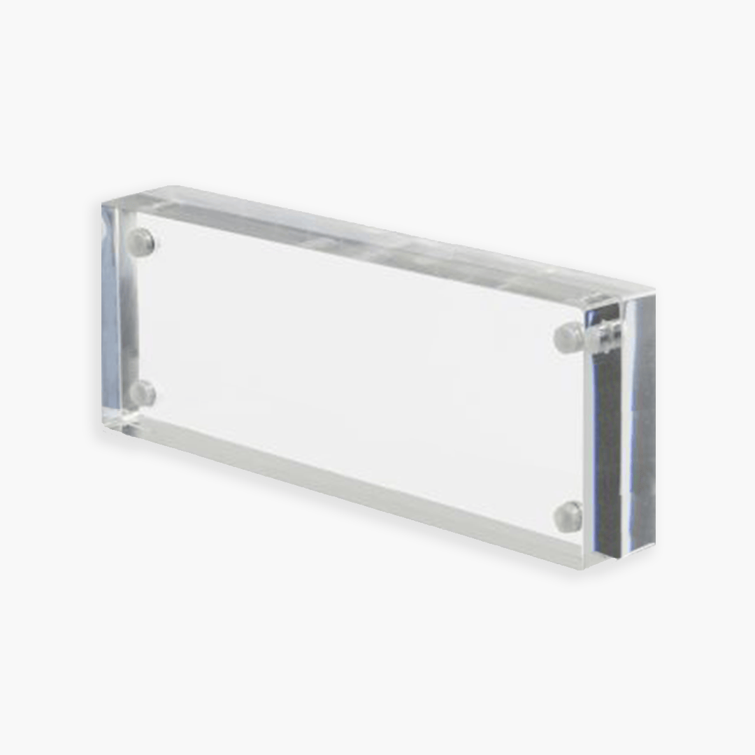 2x1 Acrylic Scripture Card Stand / Place Card Holder - The BLVD