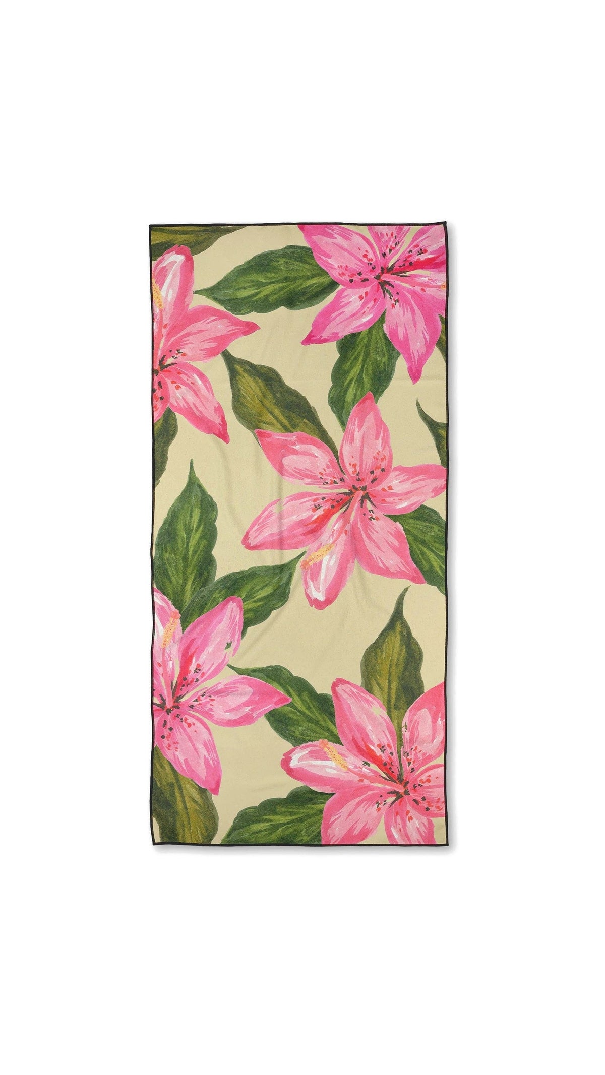 Hibiscus Haze Beach Towel - The BLVD