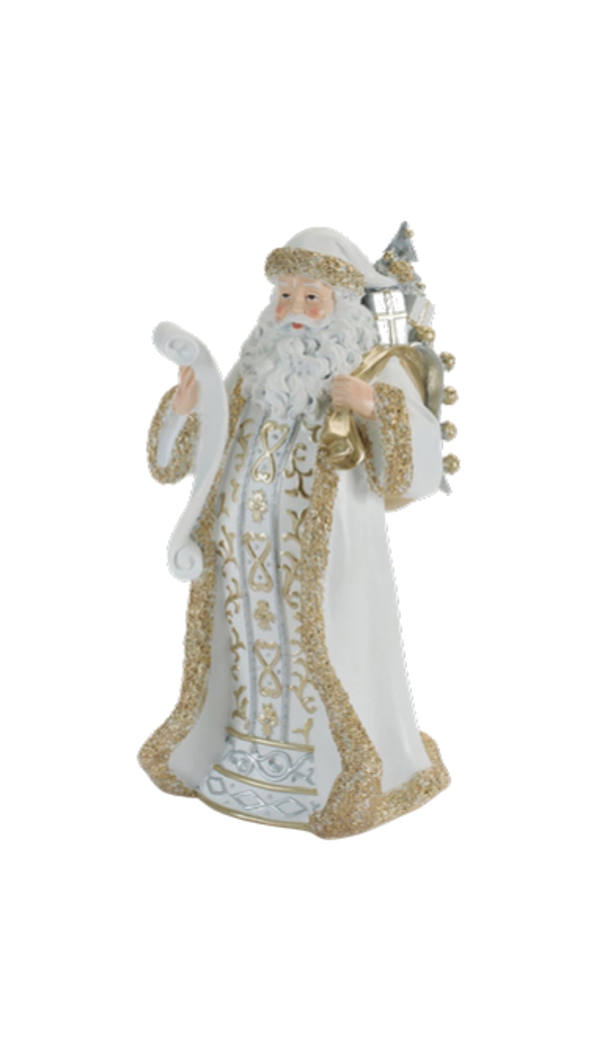 12" Santa with List - The BLVD