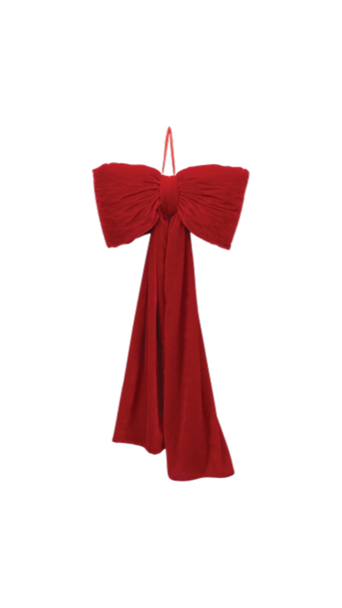 35" Red Statement Bow - The BLVD