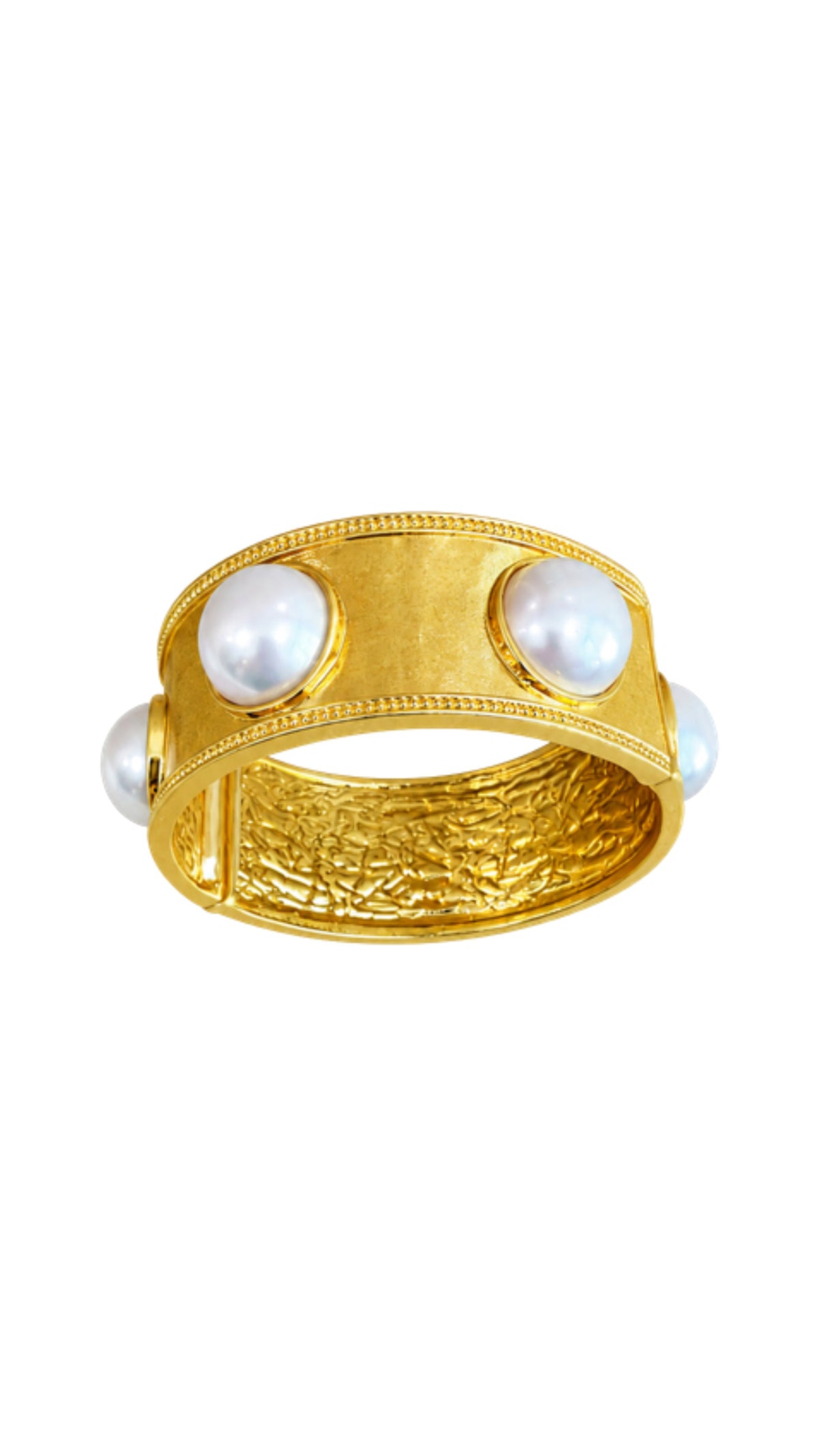 Pearl Station Stretch Bangle - The BLVD