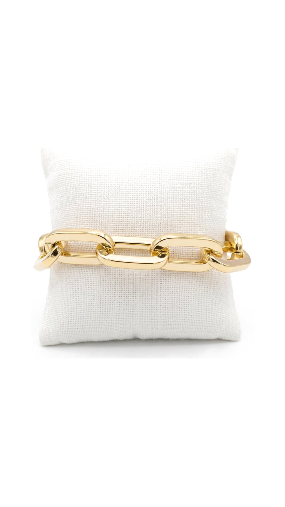 Shiny Gold Link Bracelet - The BLVD
