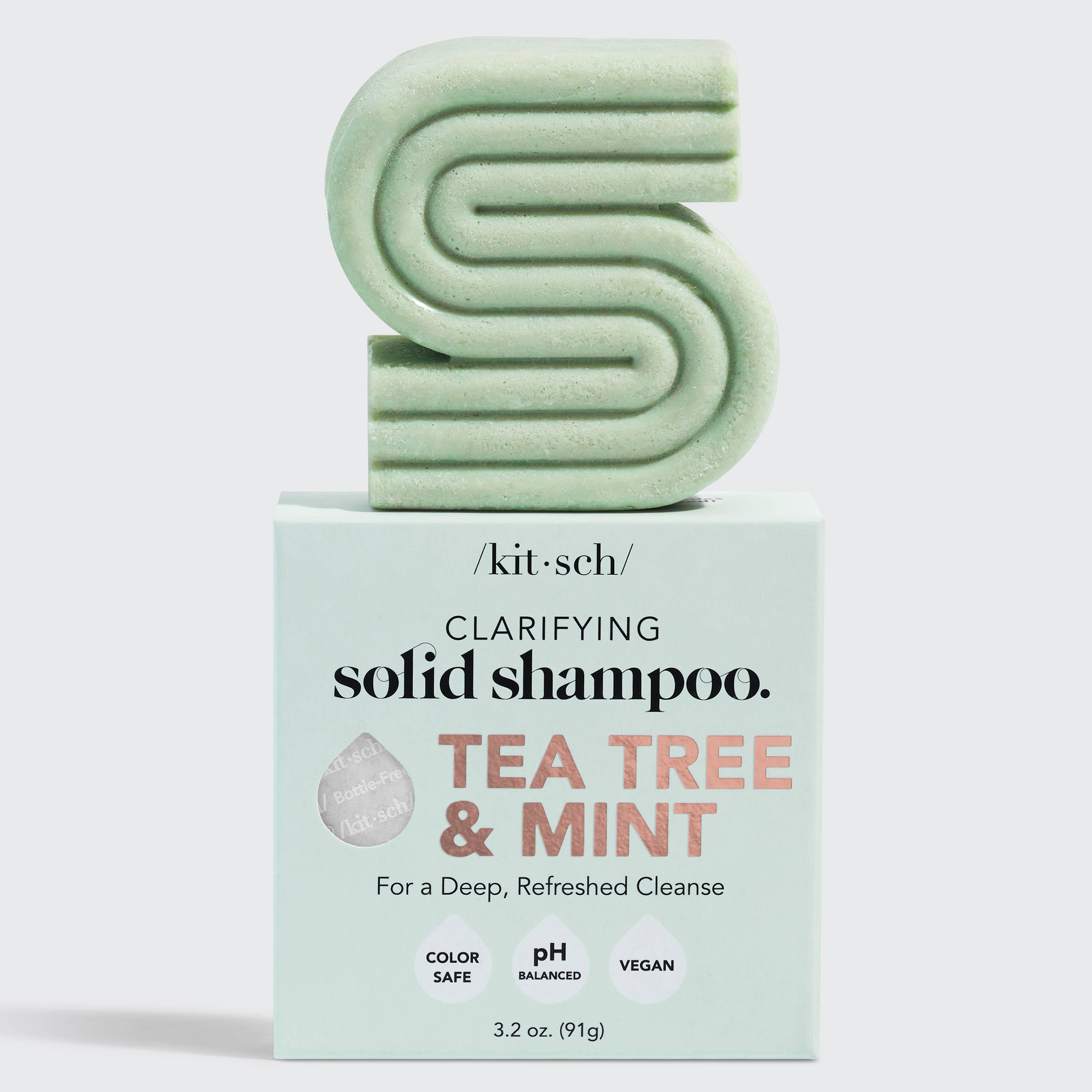 Tea Tree + Mint Clarifying Shampoo Bar - The BLVD