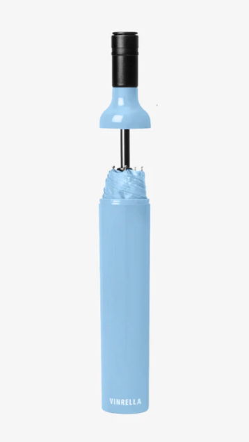 Powder Blue Umbrella in a Bottle