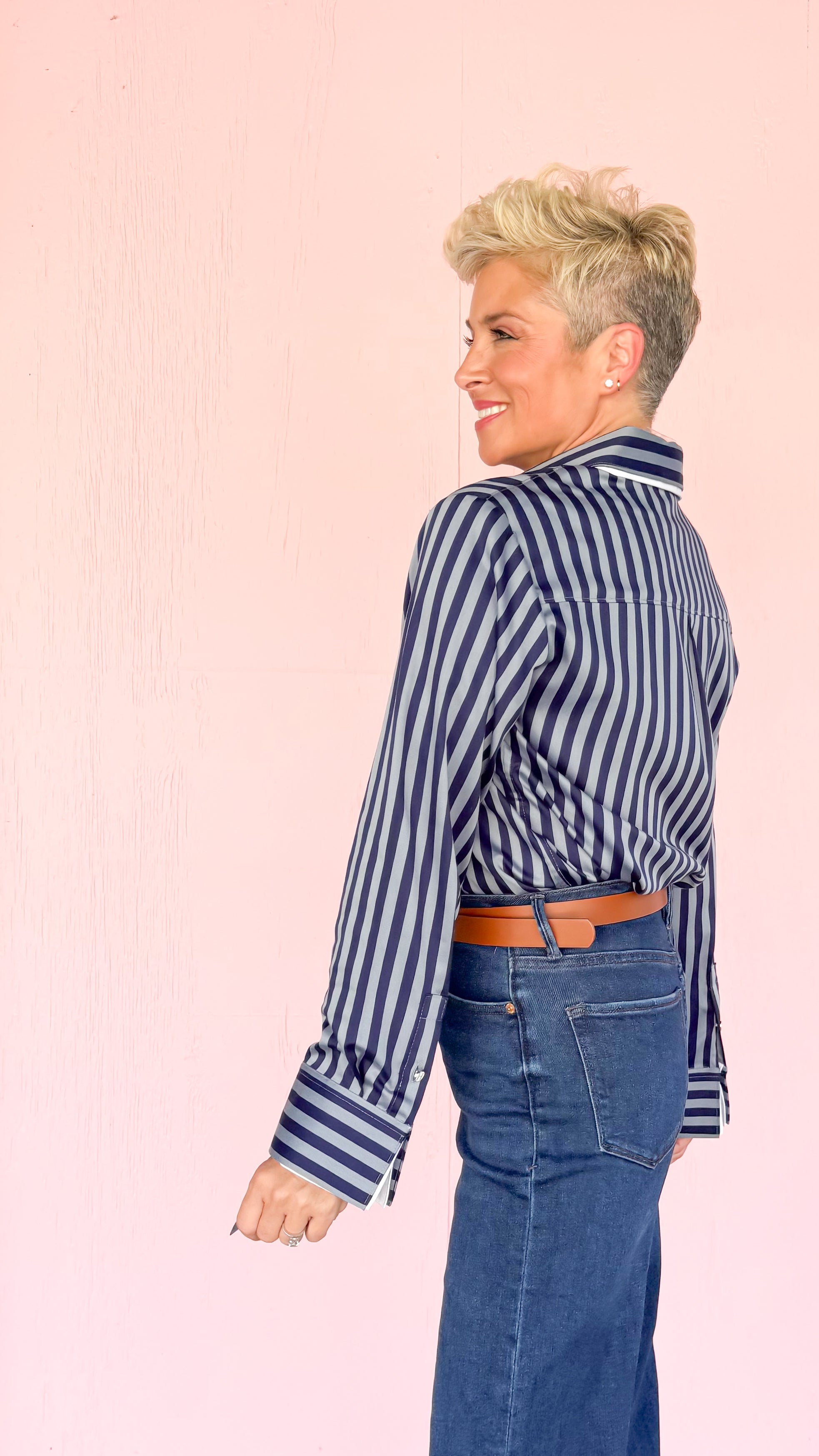 Long Sleeve Margot Midnight Top
