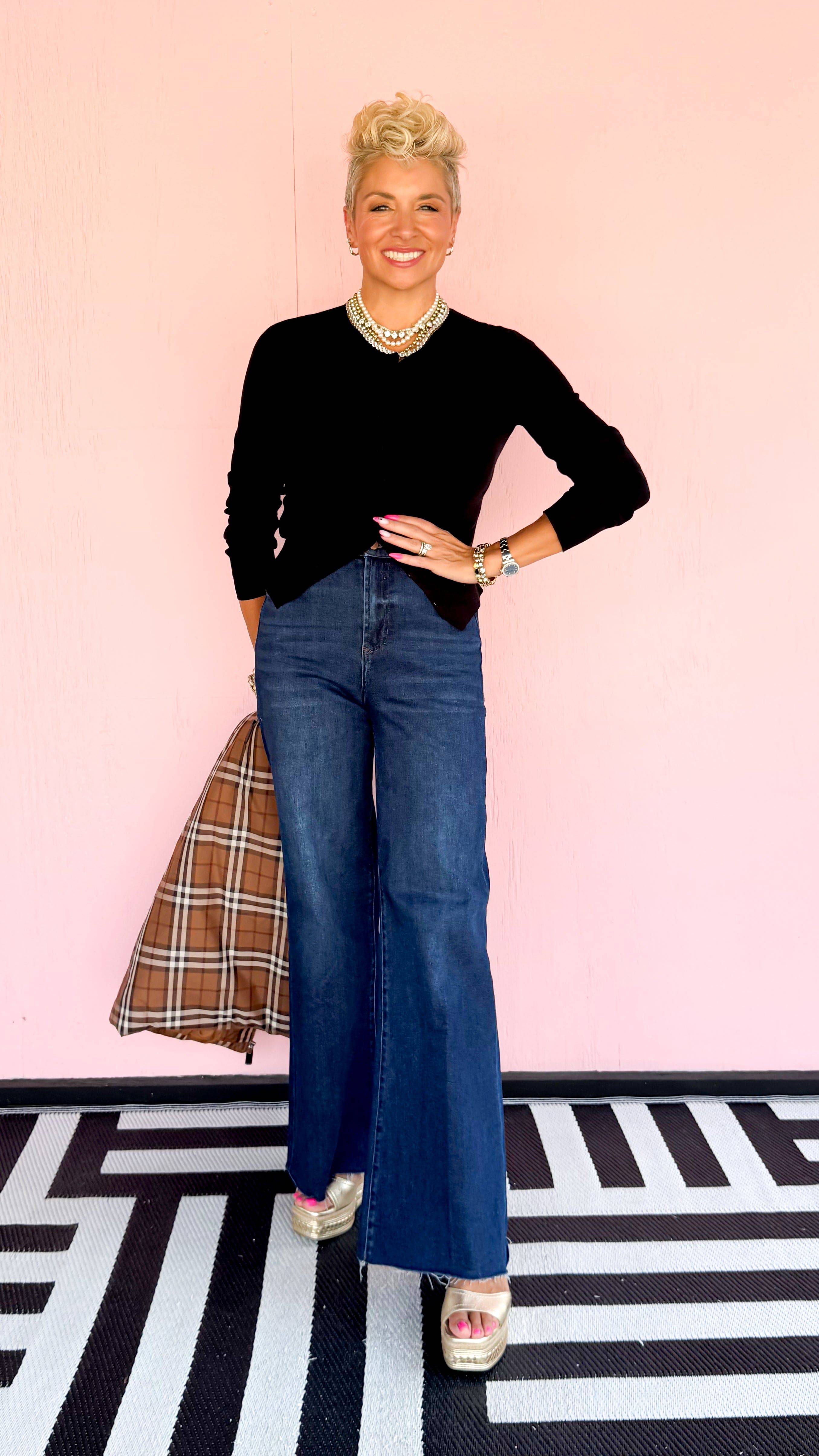 Kya Pleated Sweater - The BLVD