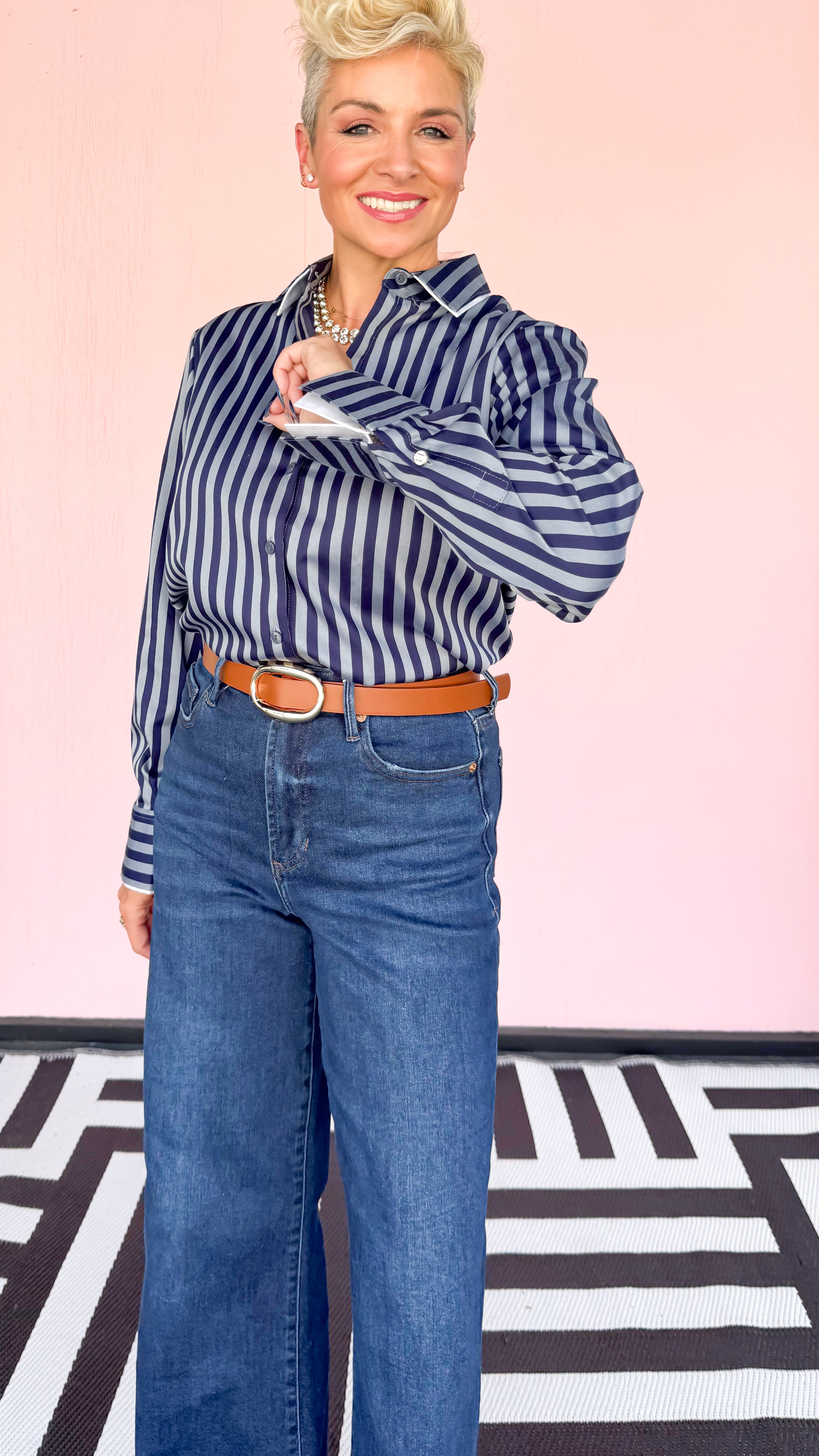 Long Sleeve Margot Midnight Top