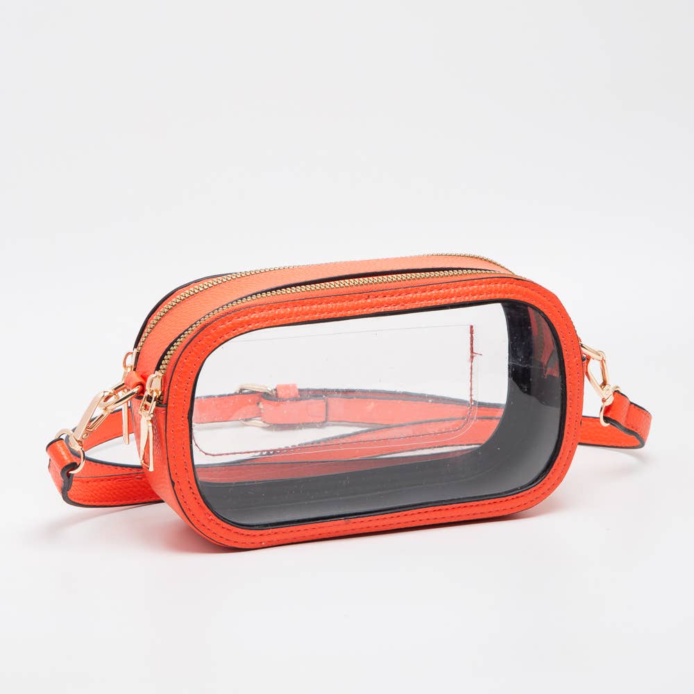 Game Day Clear Oval Bag