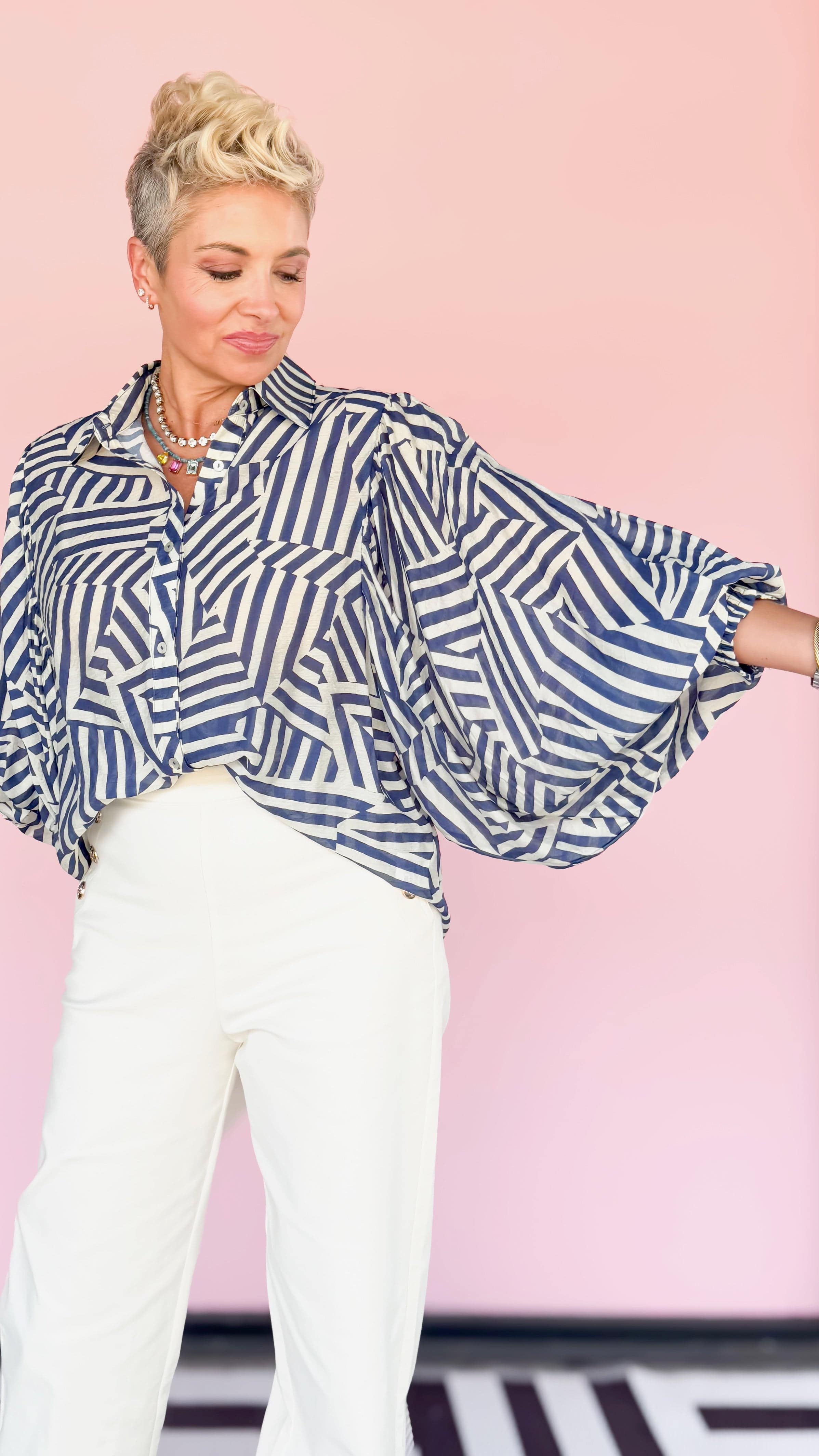 Lilli Geometric Top - The BLVD