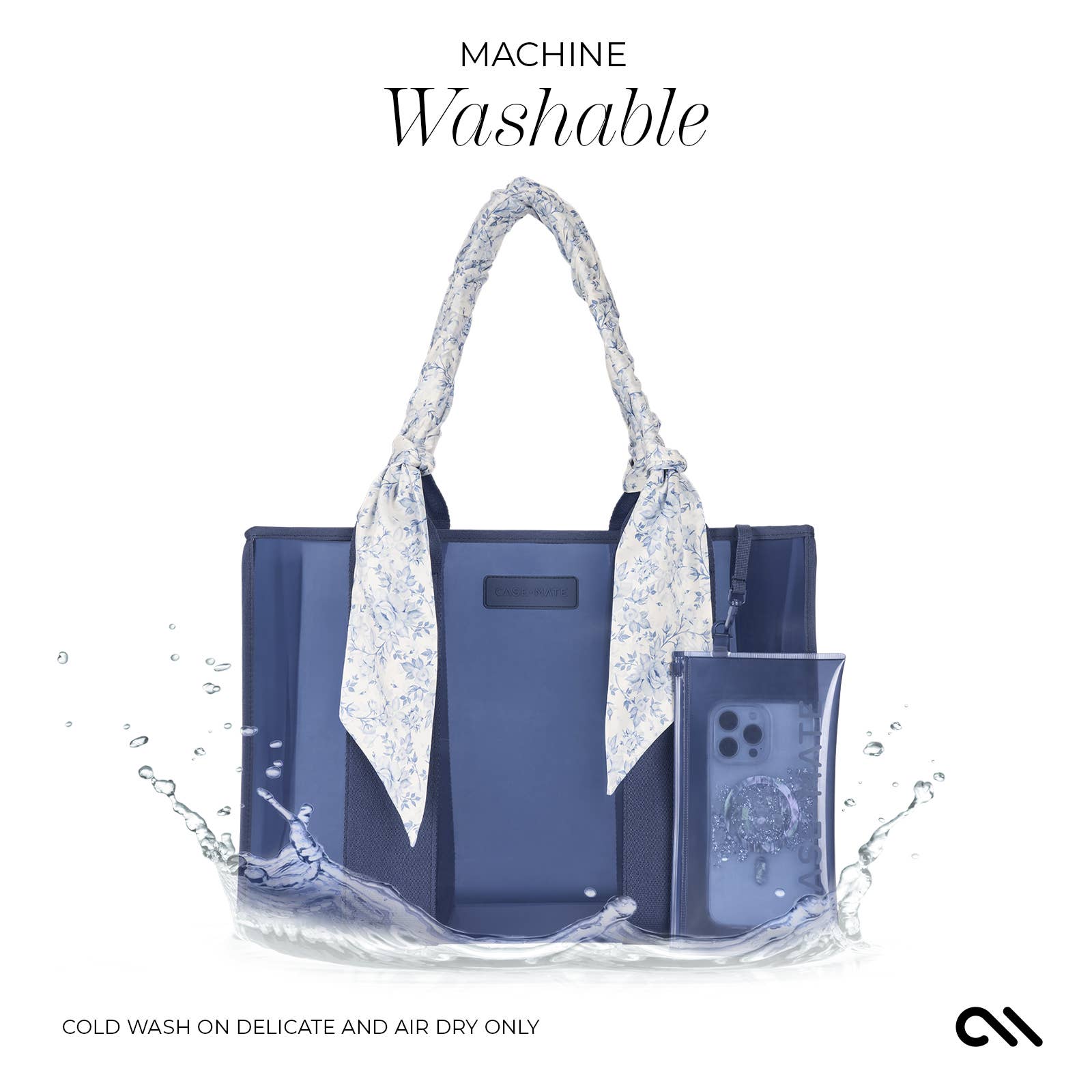 Case-Mate Navy Twilly Jelly Tote Bag