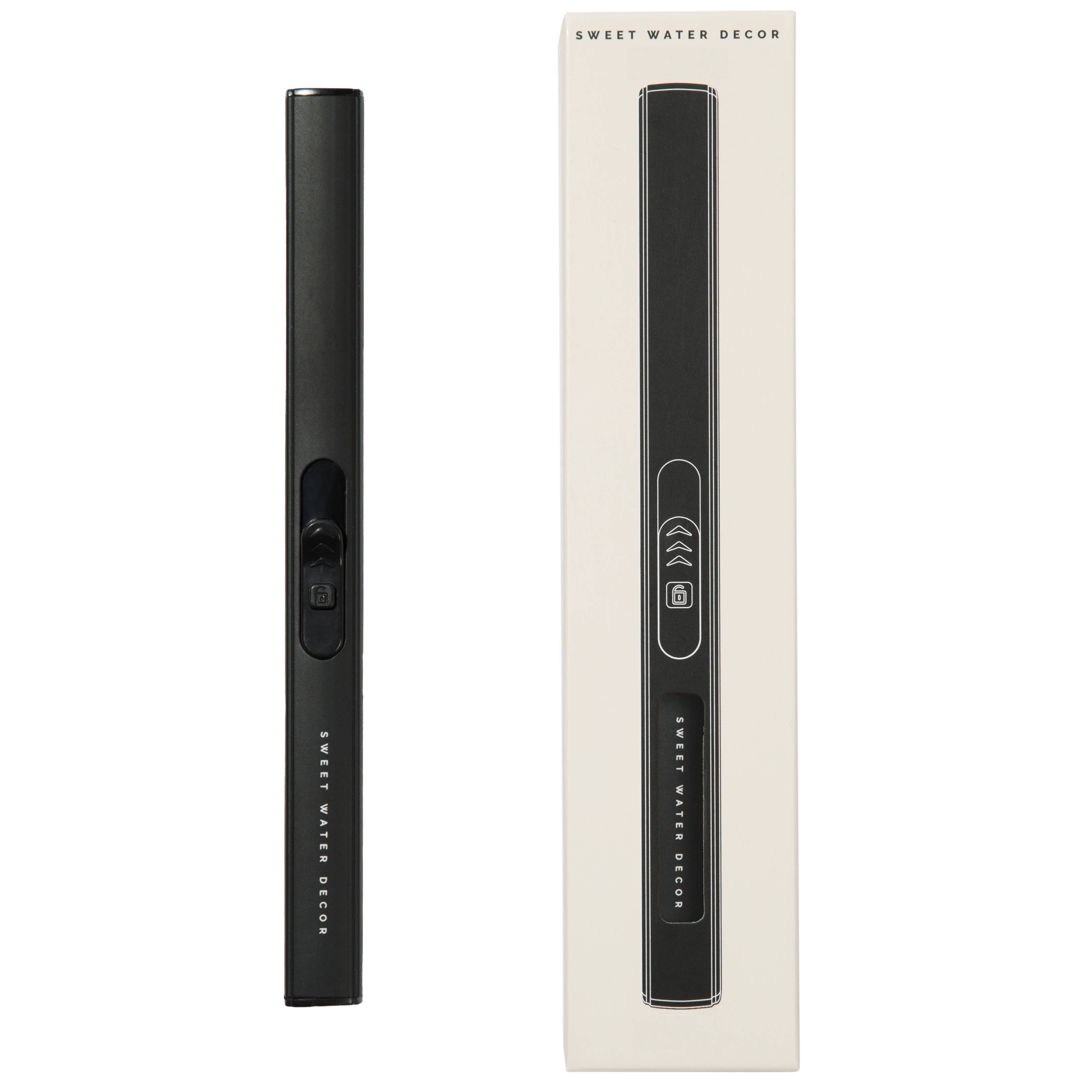 Black Rechargeable Electric Lighter - Home Decor & Gifts - The BLVD