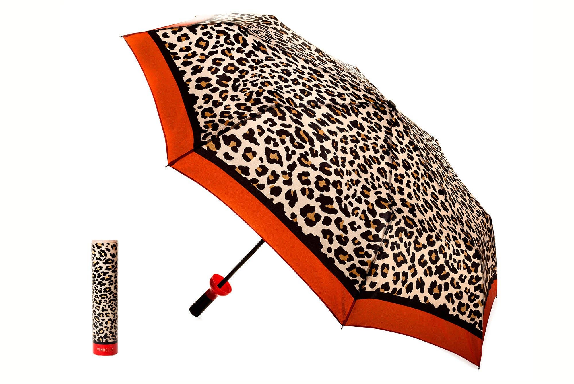 Leopard Print Bottle Umbrella - The BLVD