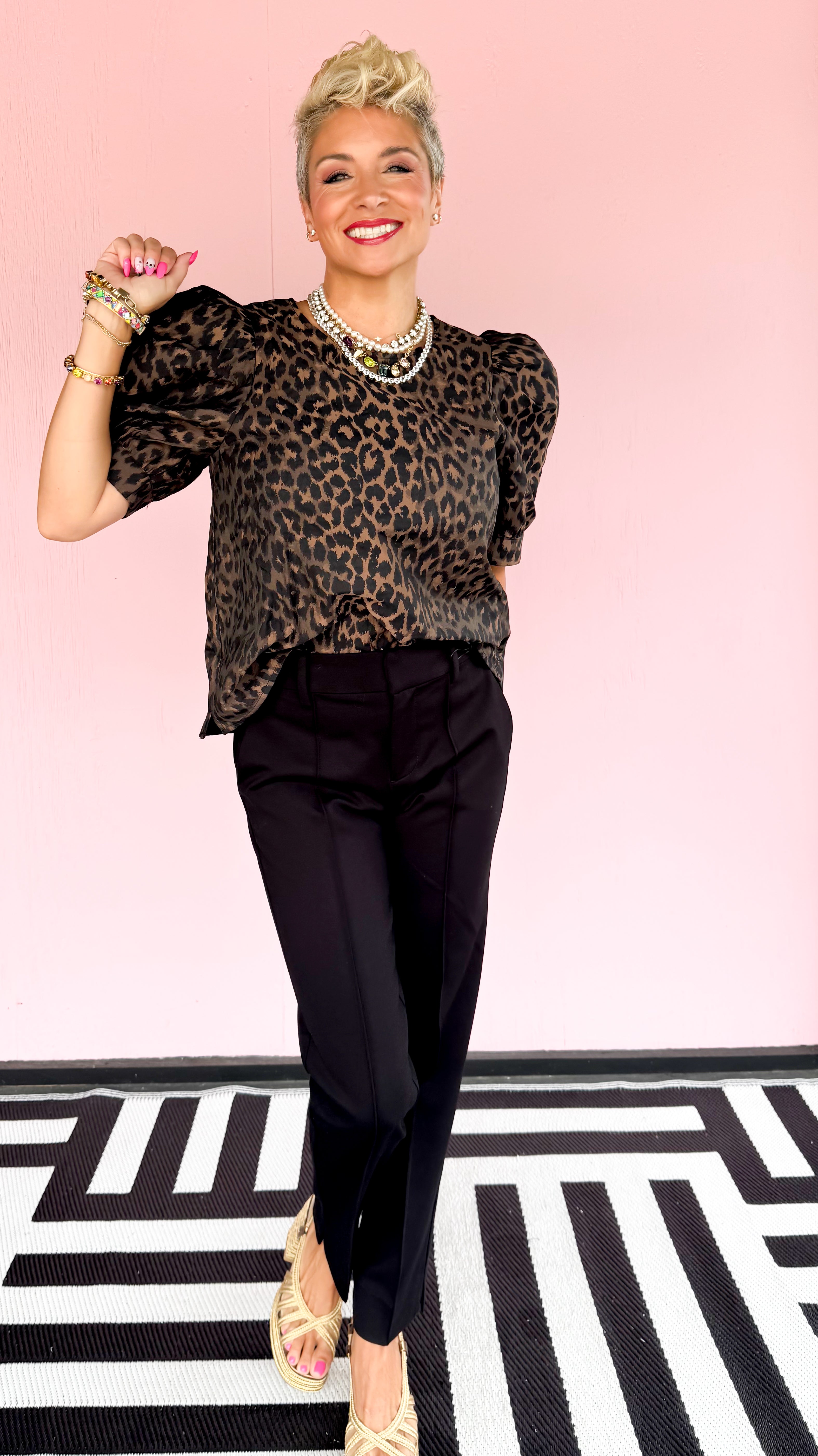 Loriska Leopard Top - The BLVD