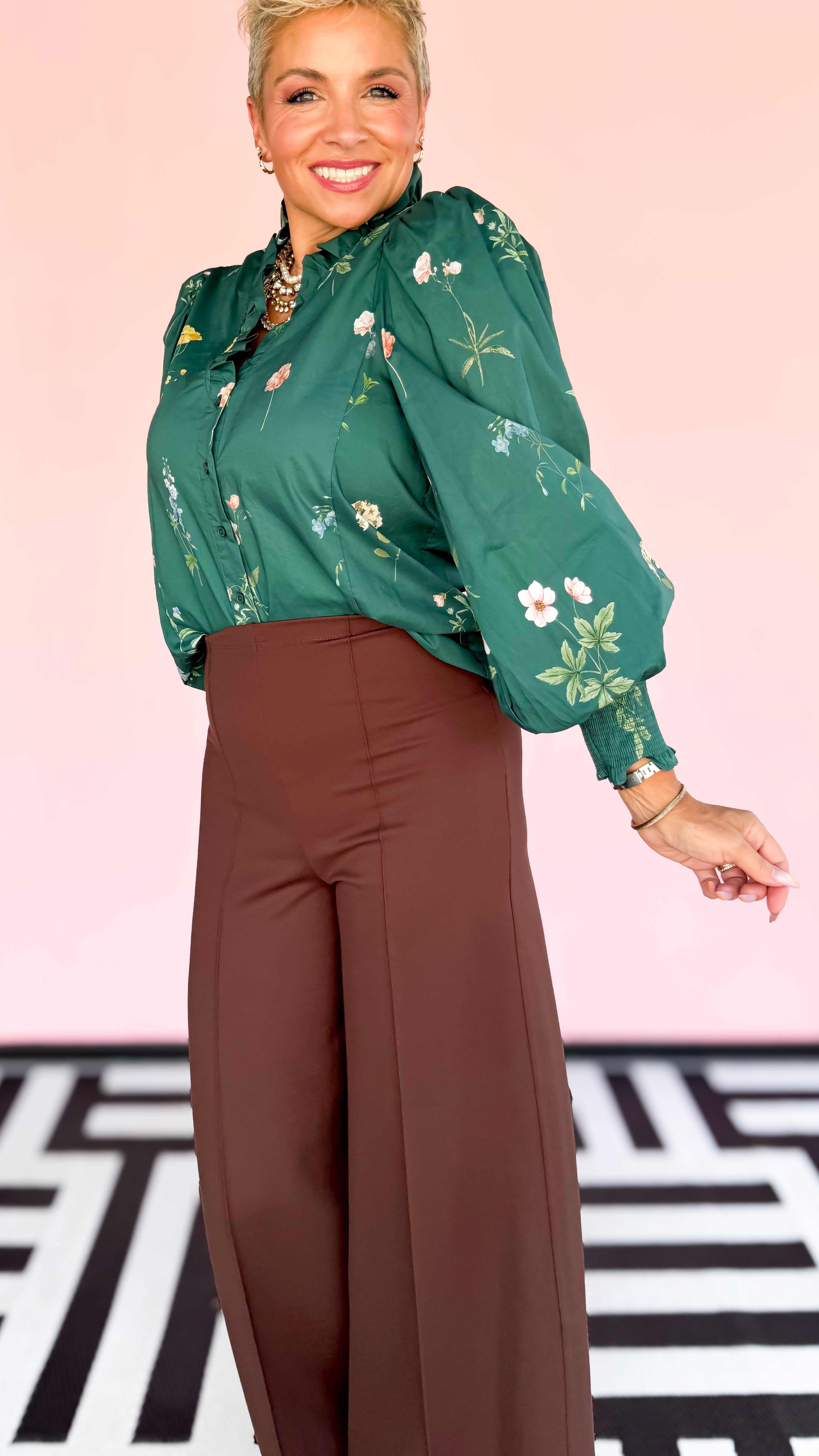 August Ponte Pant/Brown