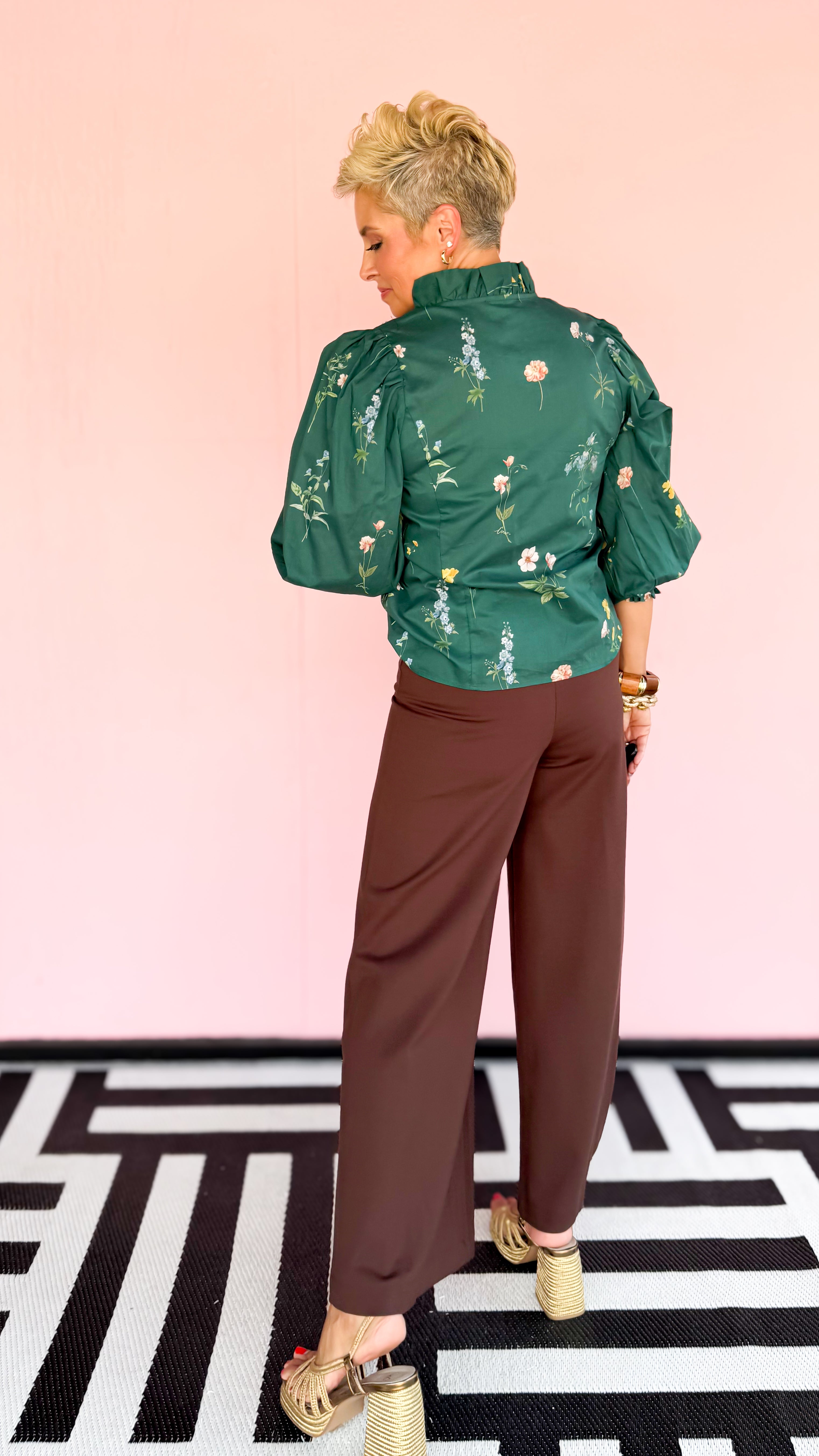 August Ponte Pant/Brown