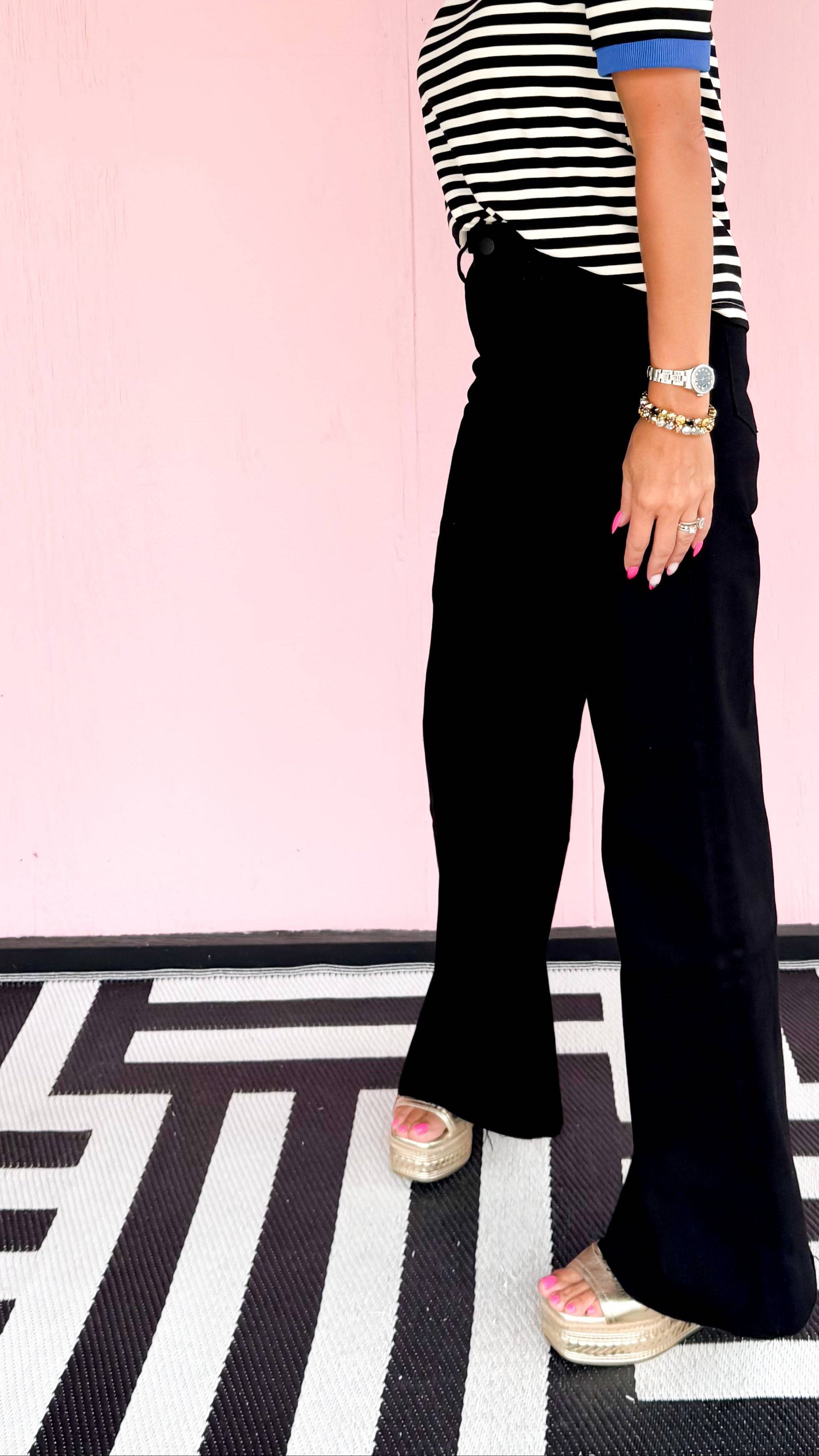 Fiona High Rise Jean / Black - The BLVD