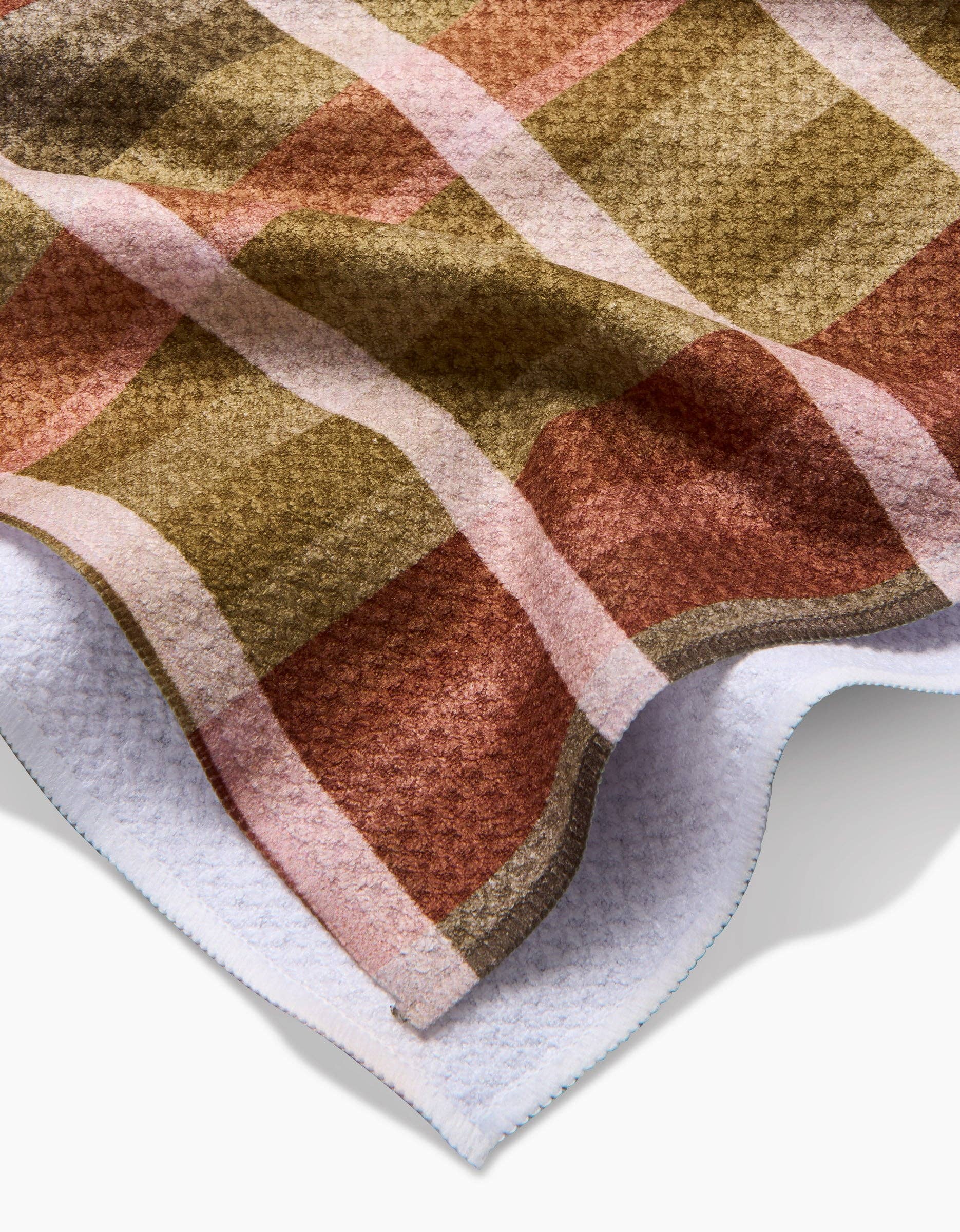 Fall Harvest Stripes Tea Towel - The BLVD