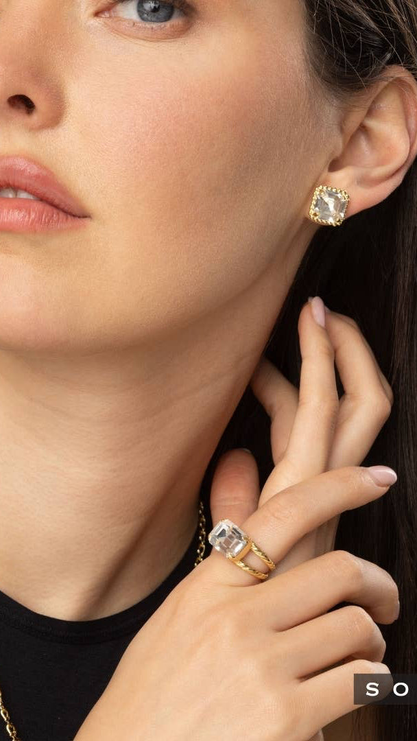 Emerald Cocktail Ring
