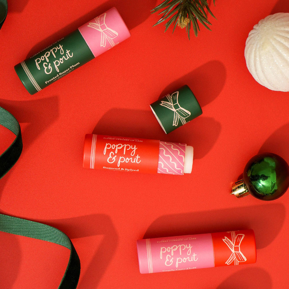 Lip Balm Candy Cane Fluff