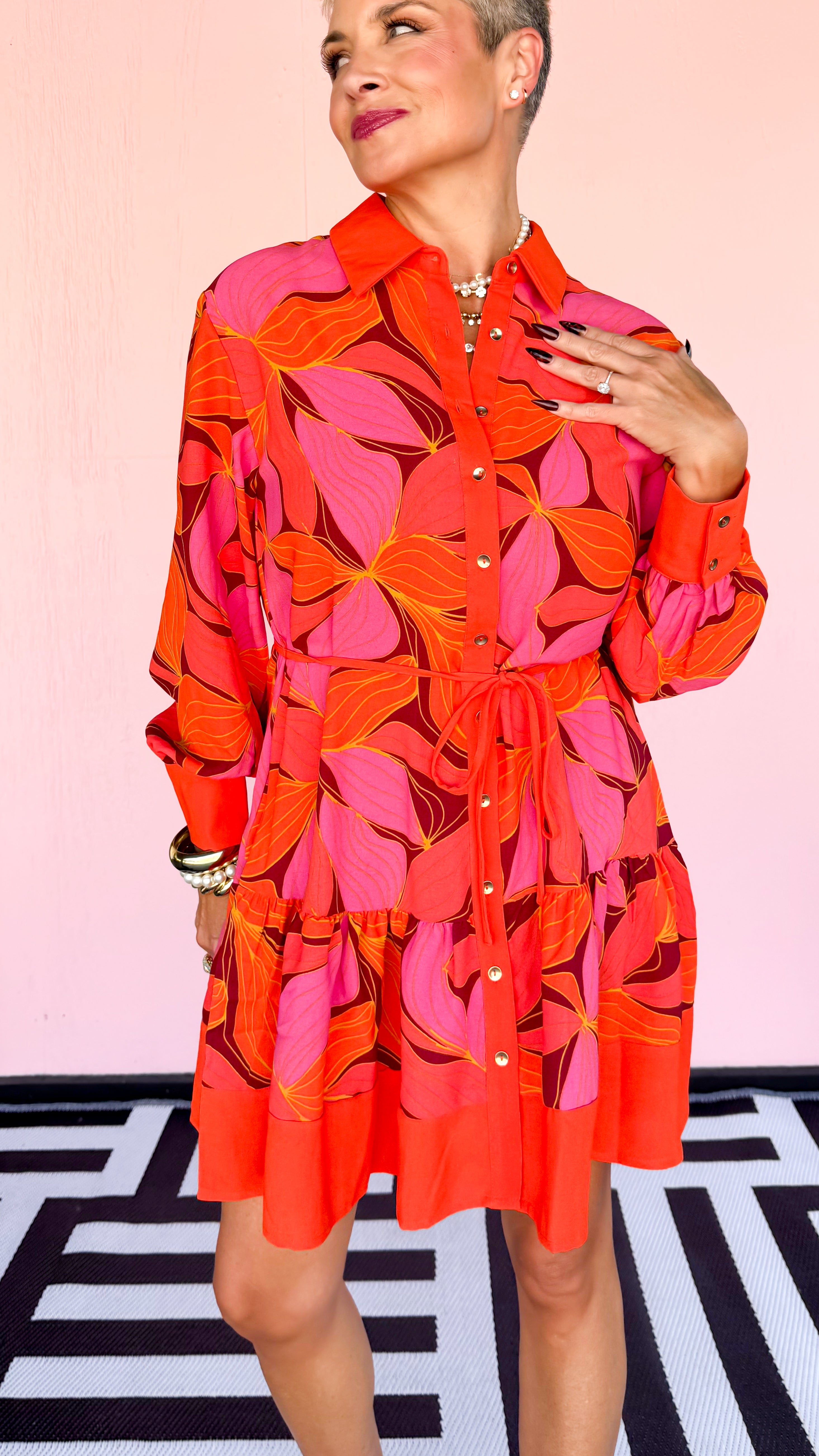 Dress Maya Glow Over