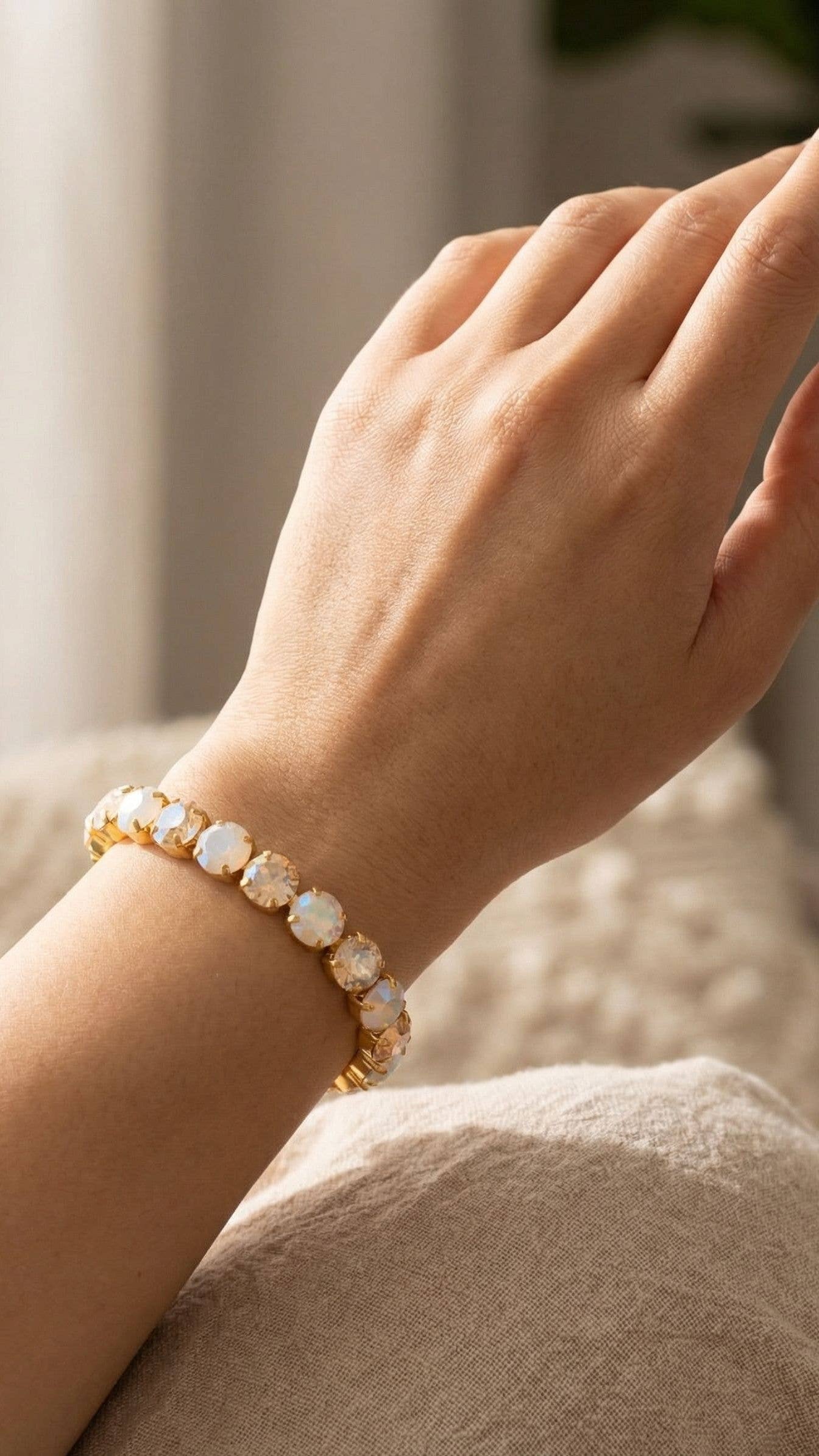 7 inch Sienna Stretch Bracelet