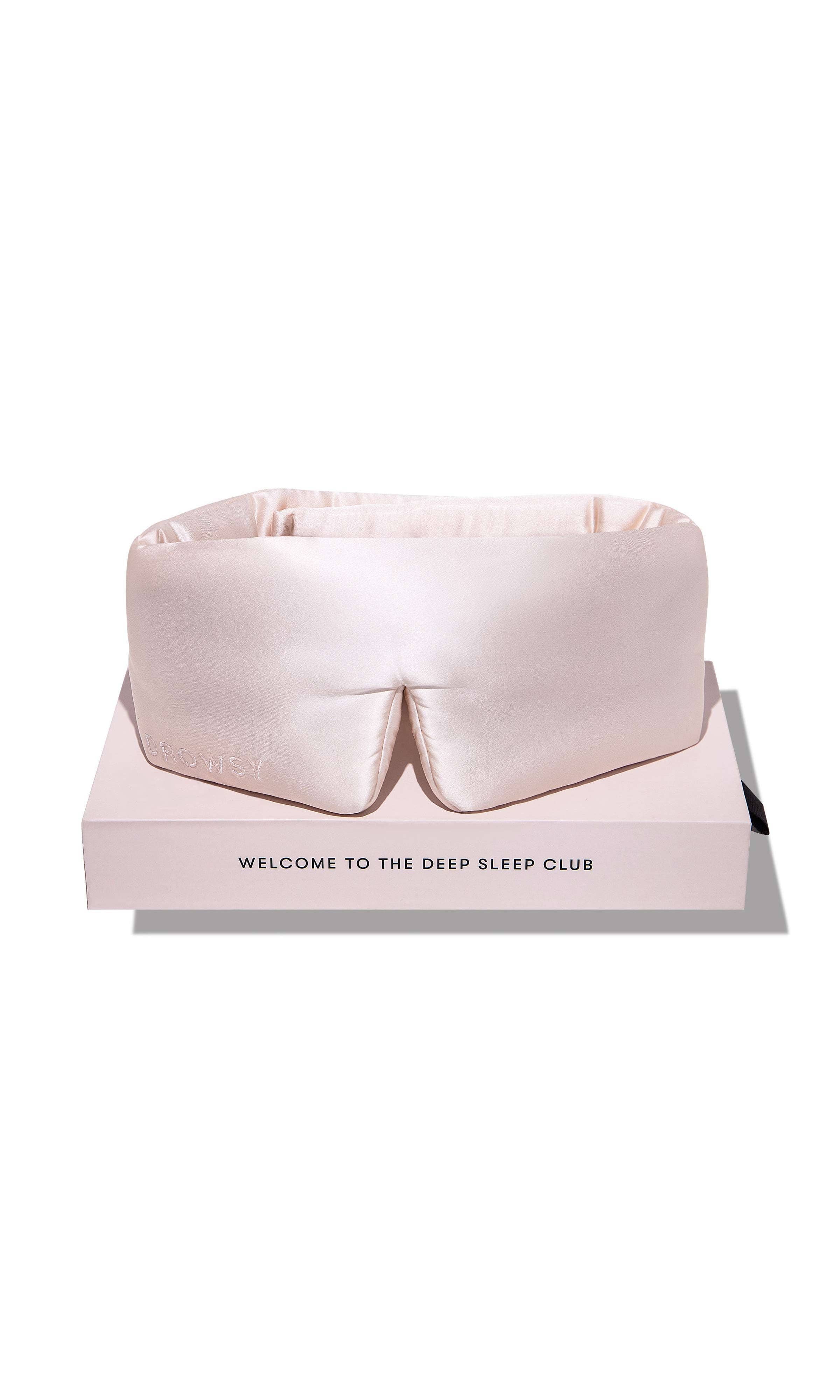 Sunset Pink Silk Sleep Mask - The BLVD