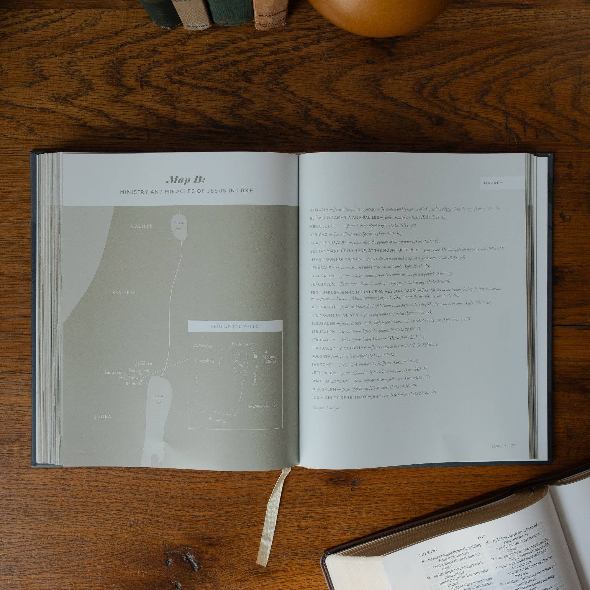 Bible Maps Handbook coffee table book product photo - full view - BLVD Boutik