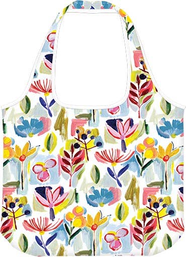 Reusable shopper tote Express Florals product photo - BLVD Boutik