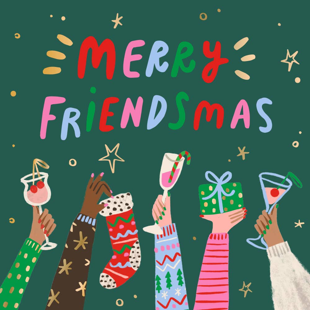 Christmas Napkins | Merry Friendsmas - The BLVD