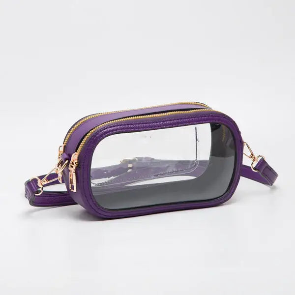 Game Day Clear Oval Bag