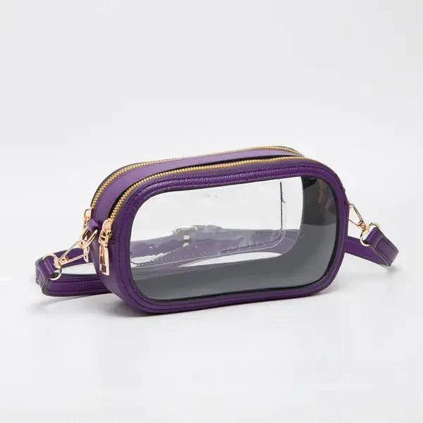Game Day Clear Oval Bag - The BLVD