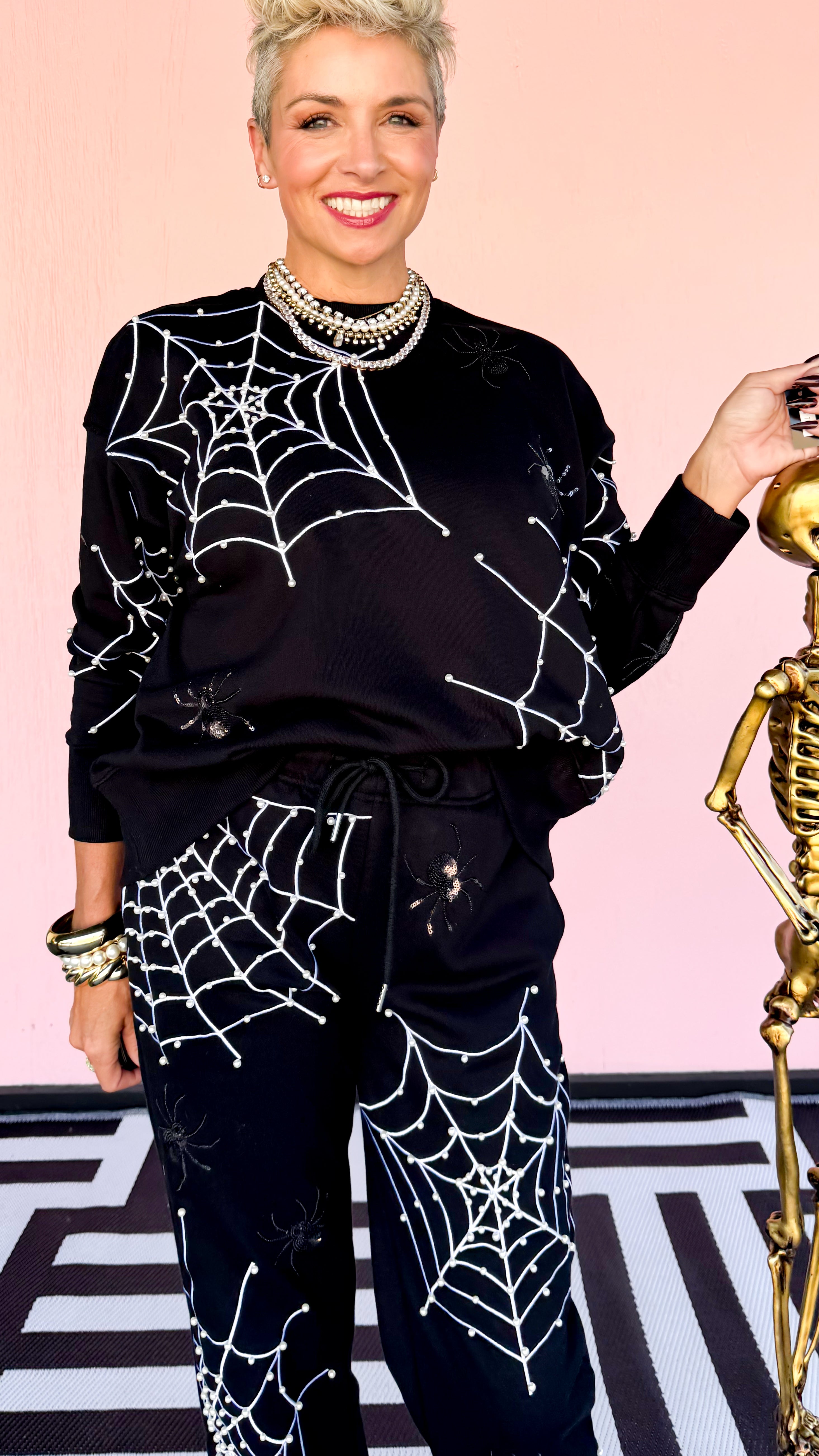 Spider Web Sweatpants