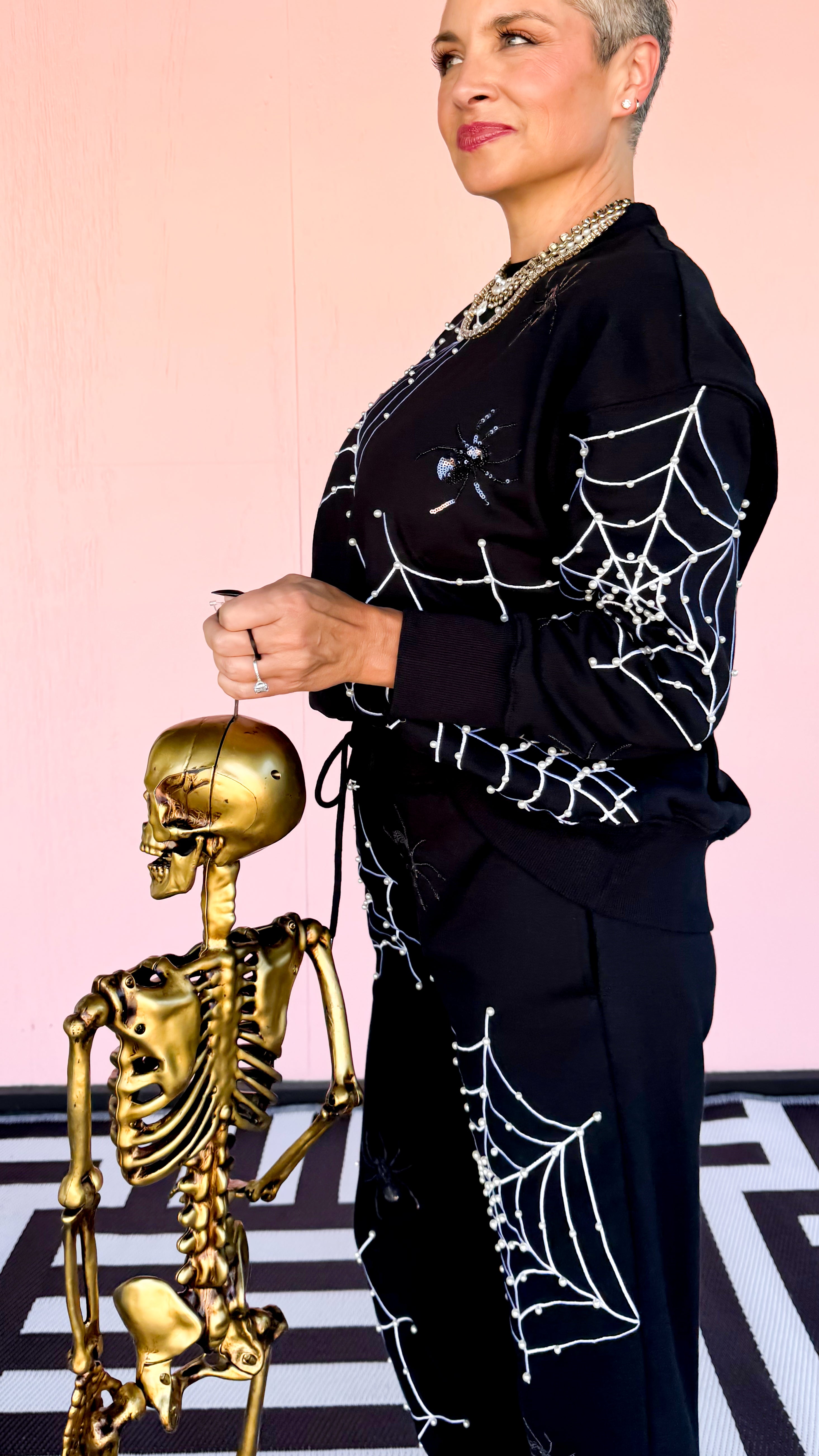 Spider Web Sweatshirt