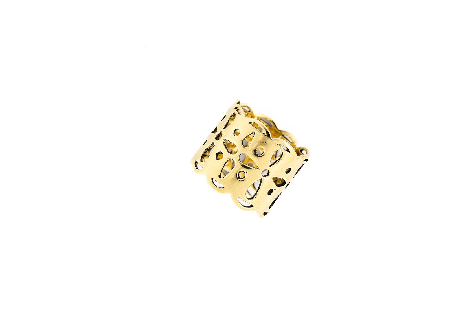 Tula Brass Bandana Slide Ring - The BLVD