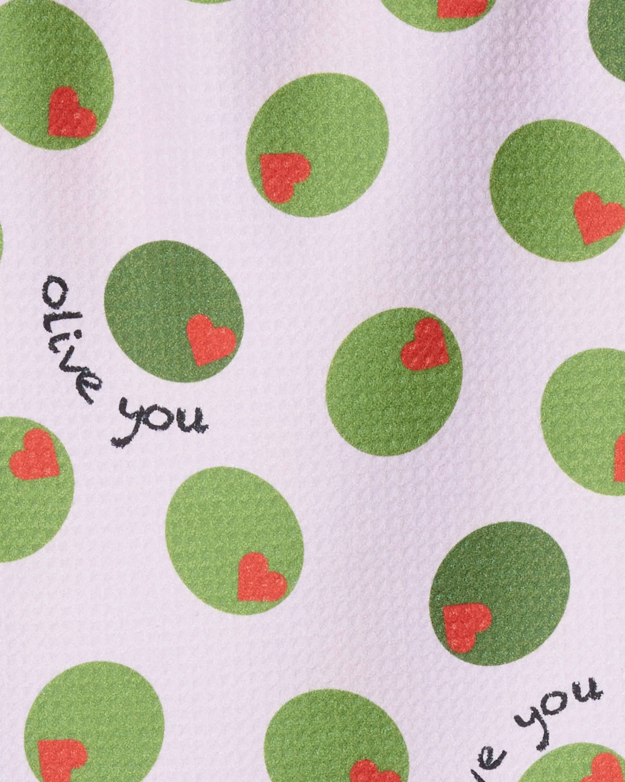 Olive You Bar Towel - The BLVD