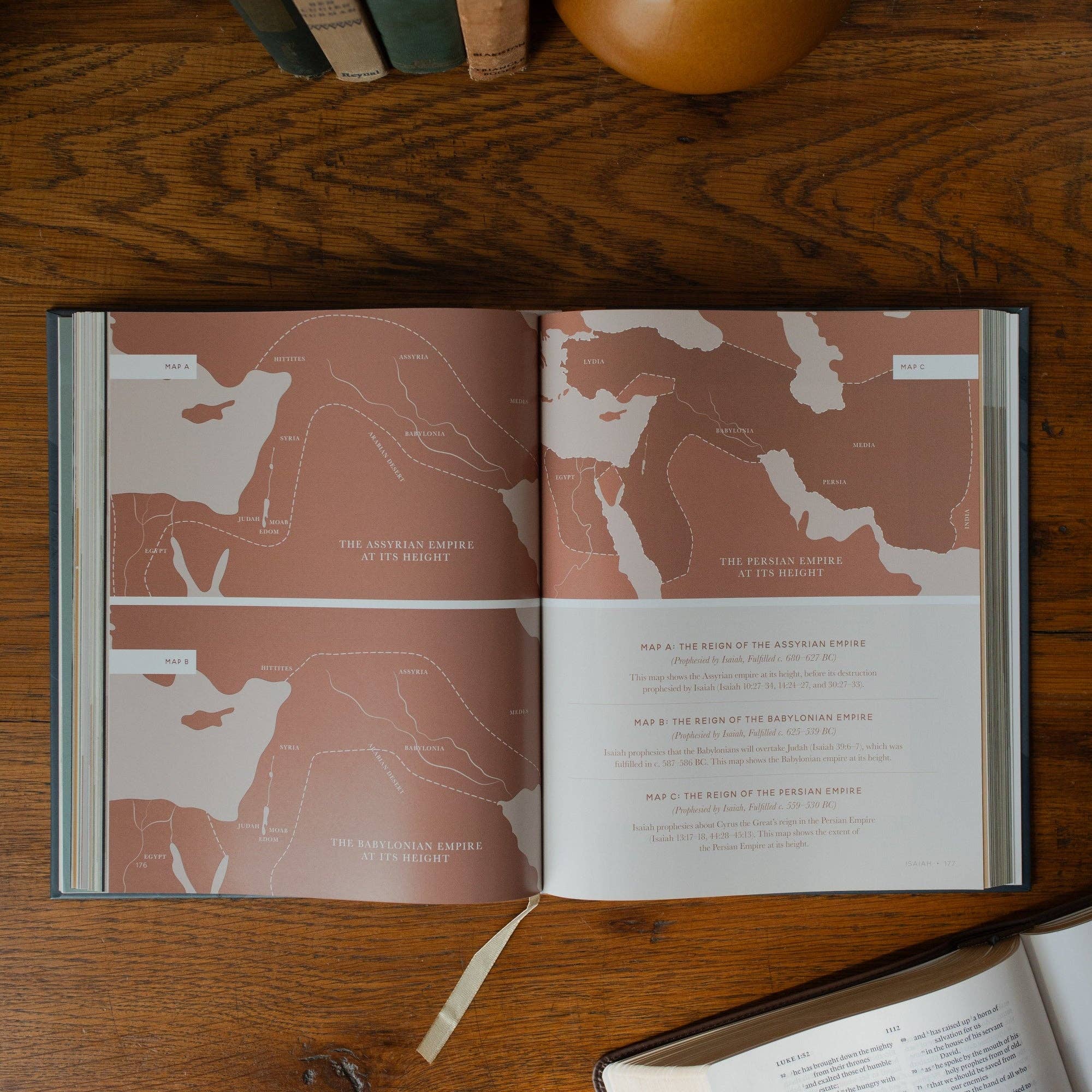 Bible Maps Handbook coffee table book product photo - cover view - BLVD Boutik